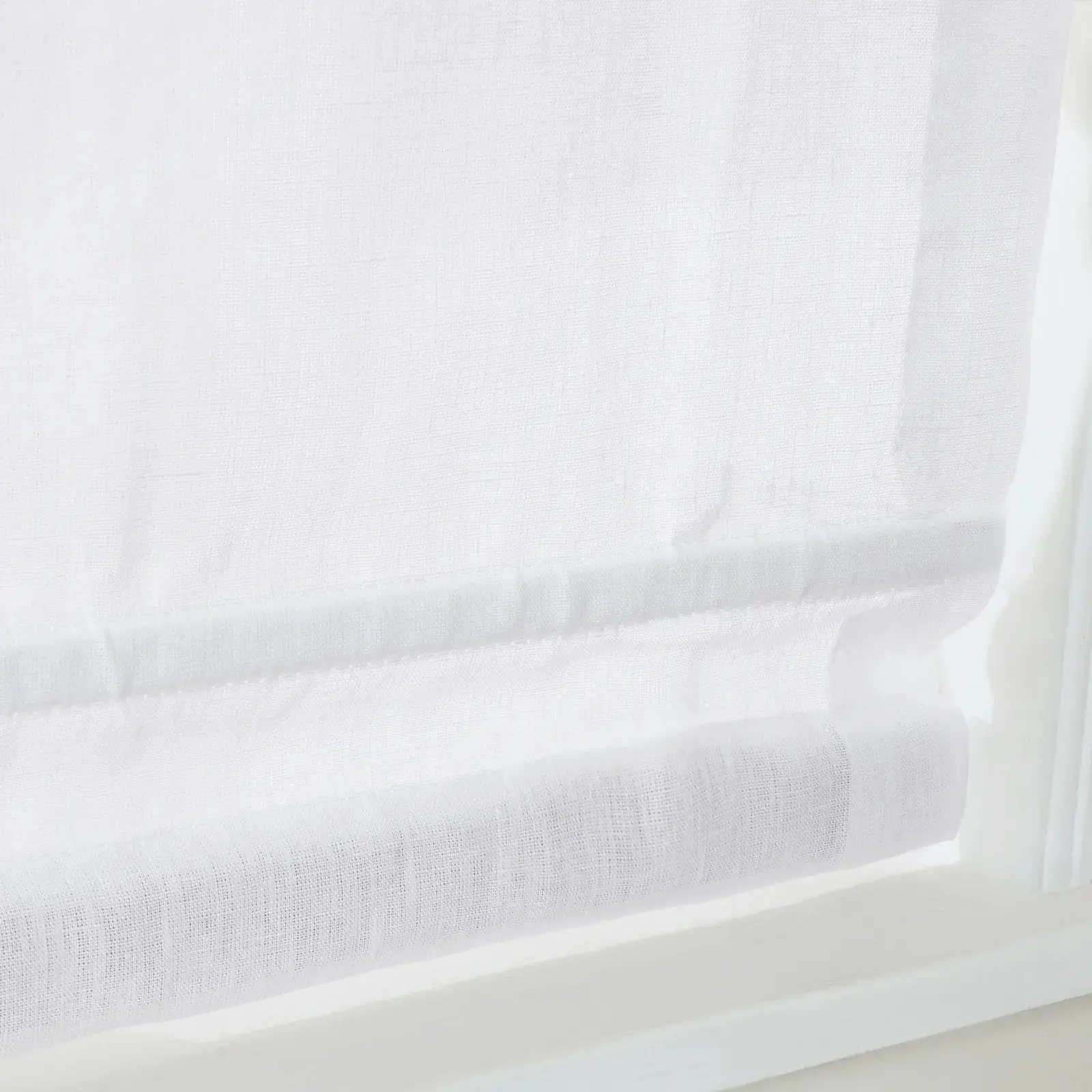 Patti Belgian Linen Roman Shade Cordless - Image 27