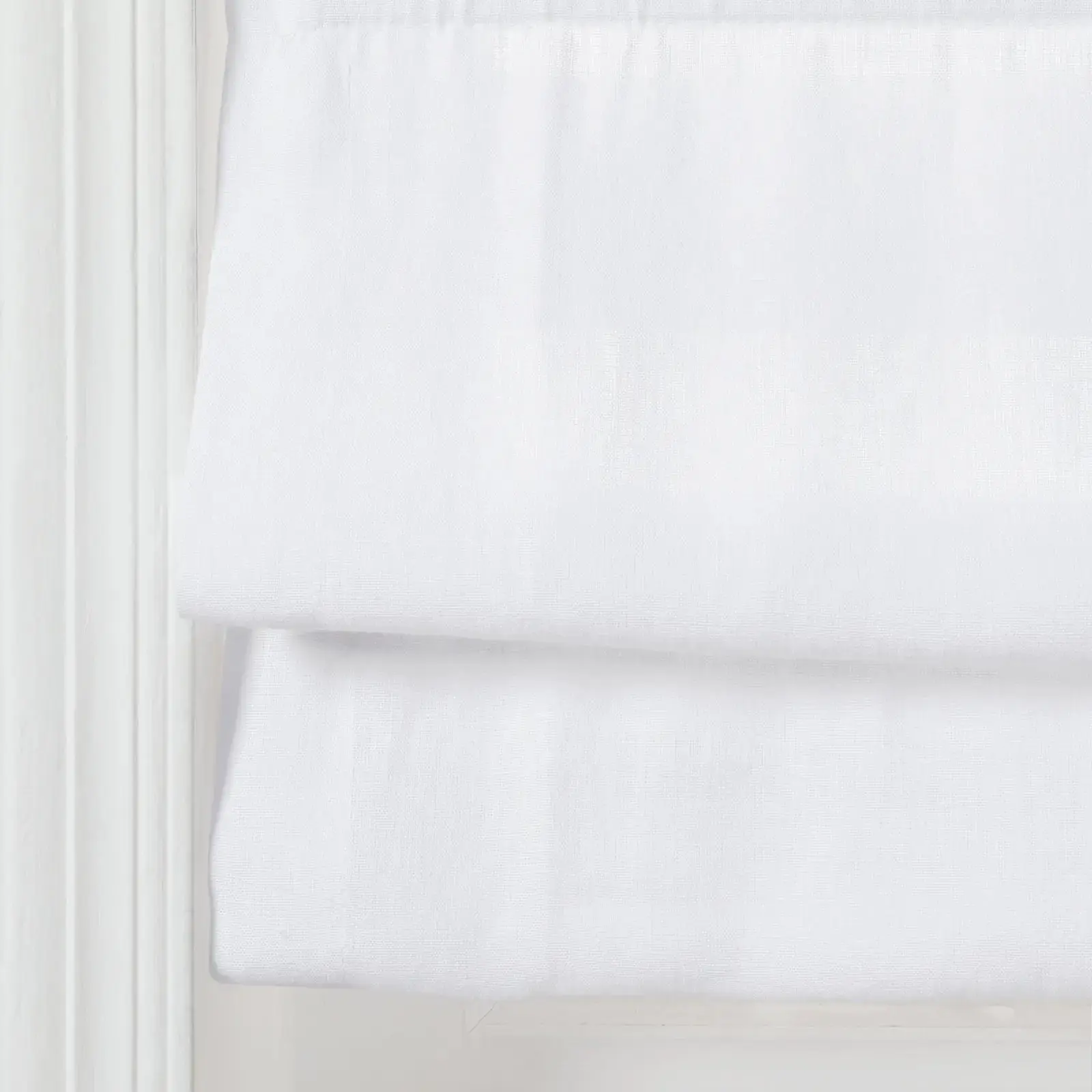 Patti Belgian Linen Roman Shade Cordless - Image 28