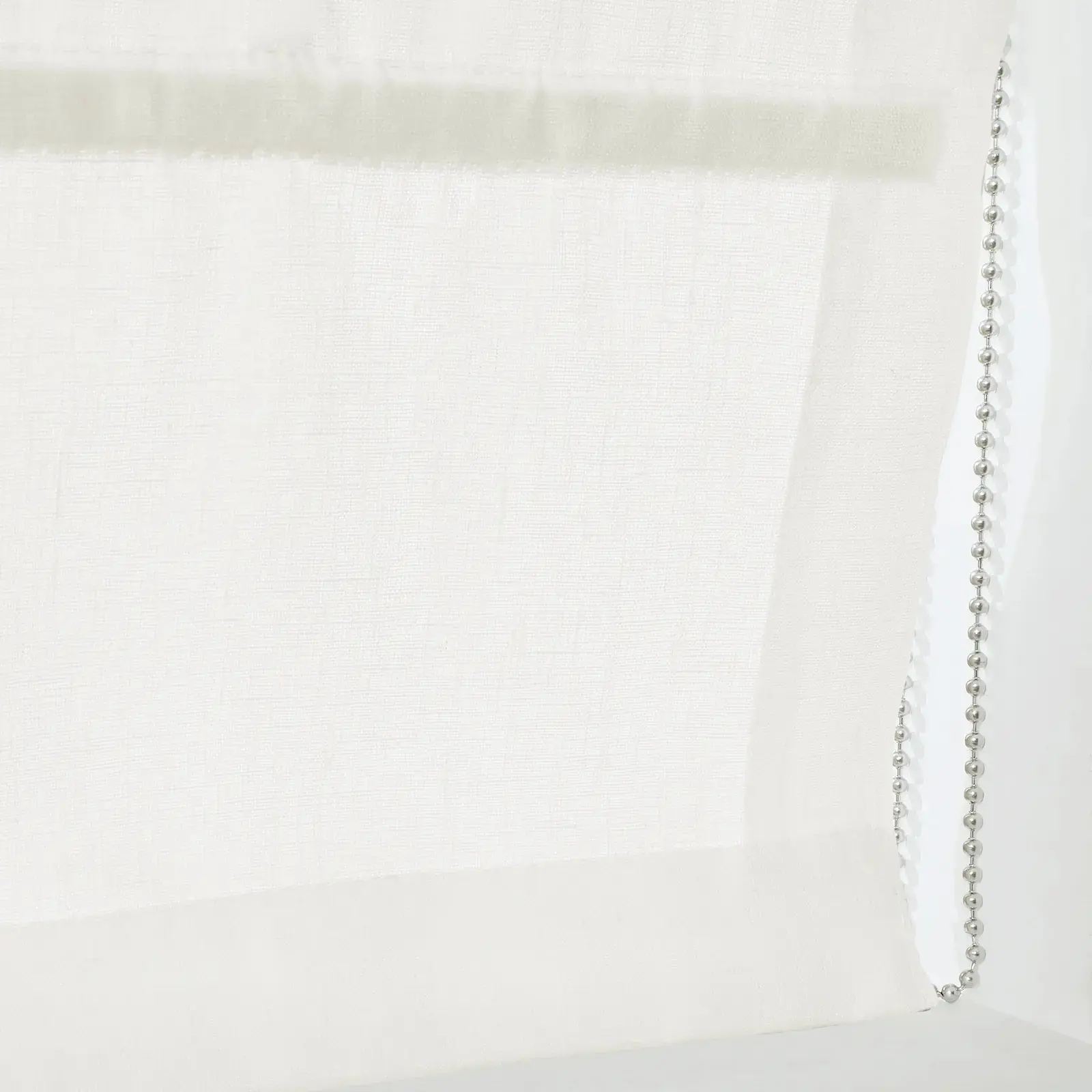 Patti Belgian Linen Roman Shade Cord Lift - Image 9