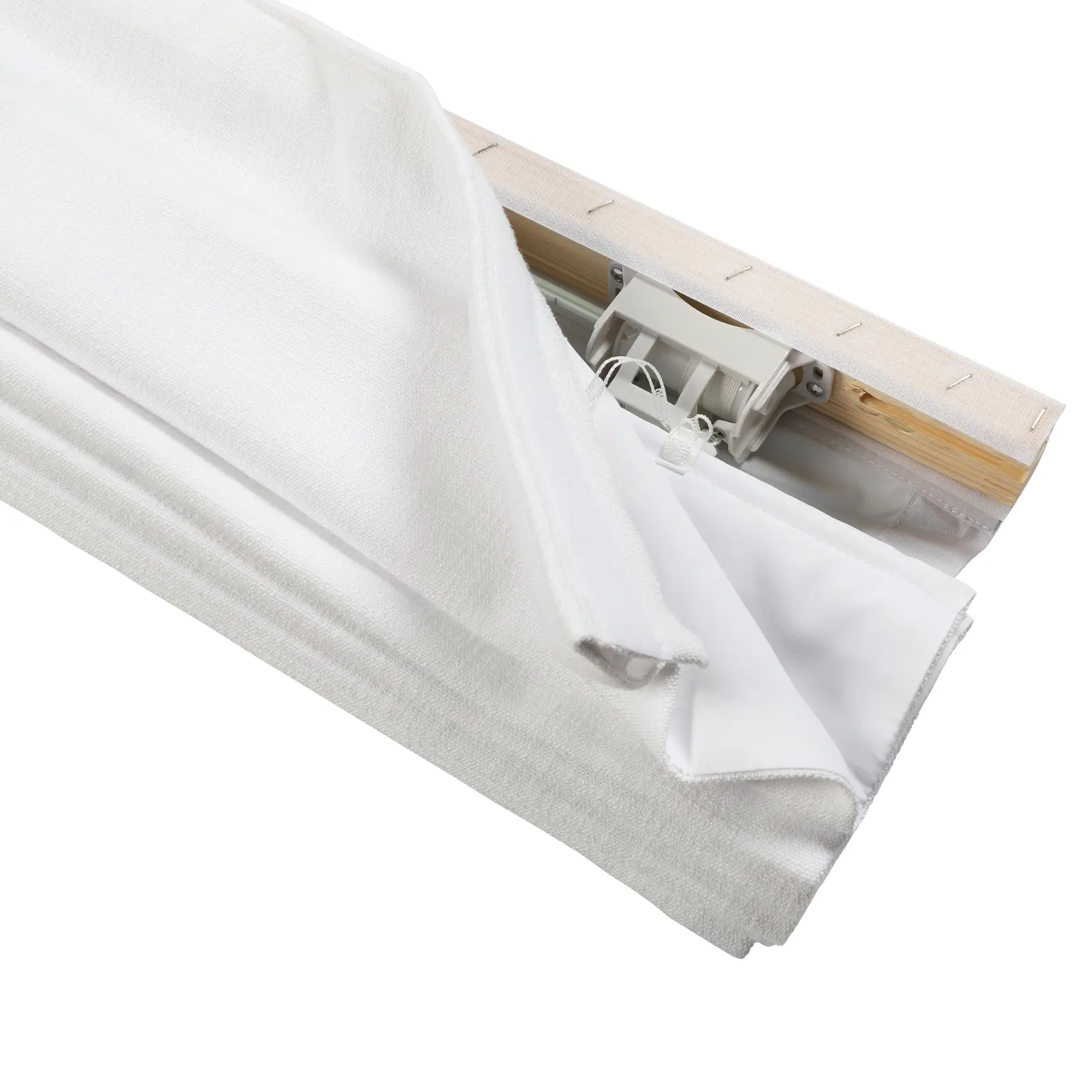 Custom Flat Fold Roman Shade Cordless - Image 22