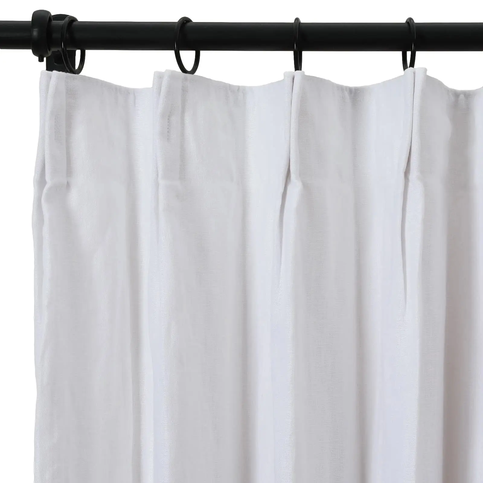 Patti Premium 100% Belgian Flax Linen Curtain Pleated - Image 30