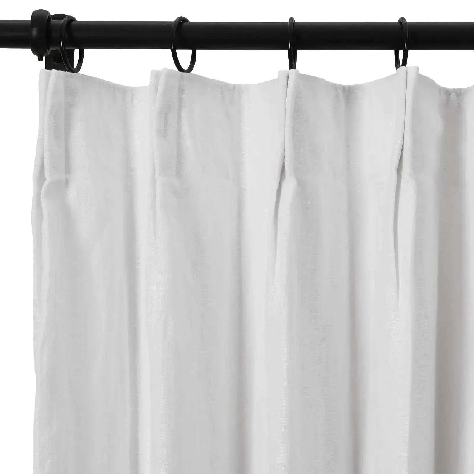 Patti Premium 100% Belgian Flax Linen Curtain Pleated - Image 46