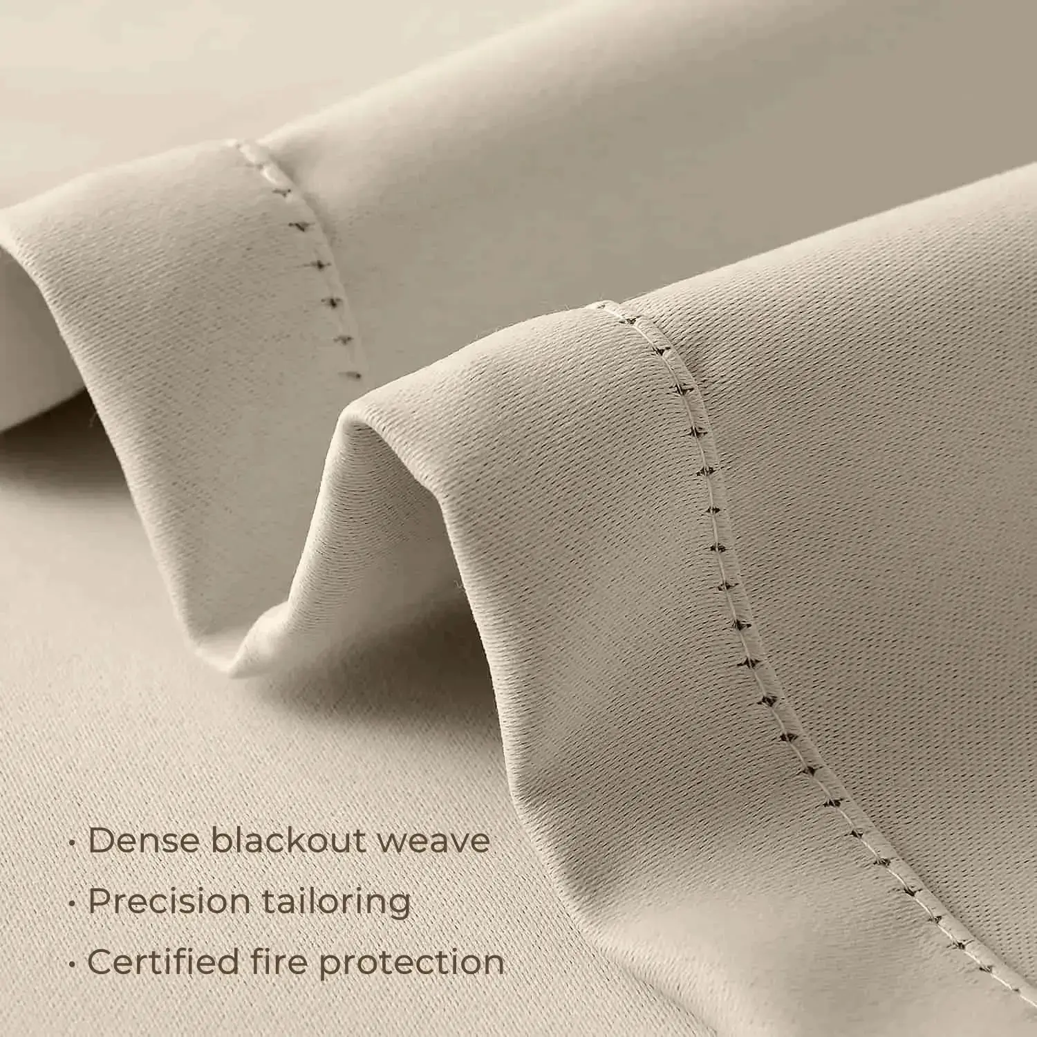 REGAL Fireproof Flame Retardant Curtain Pleated - Image 6