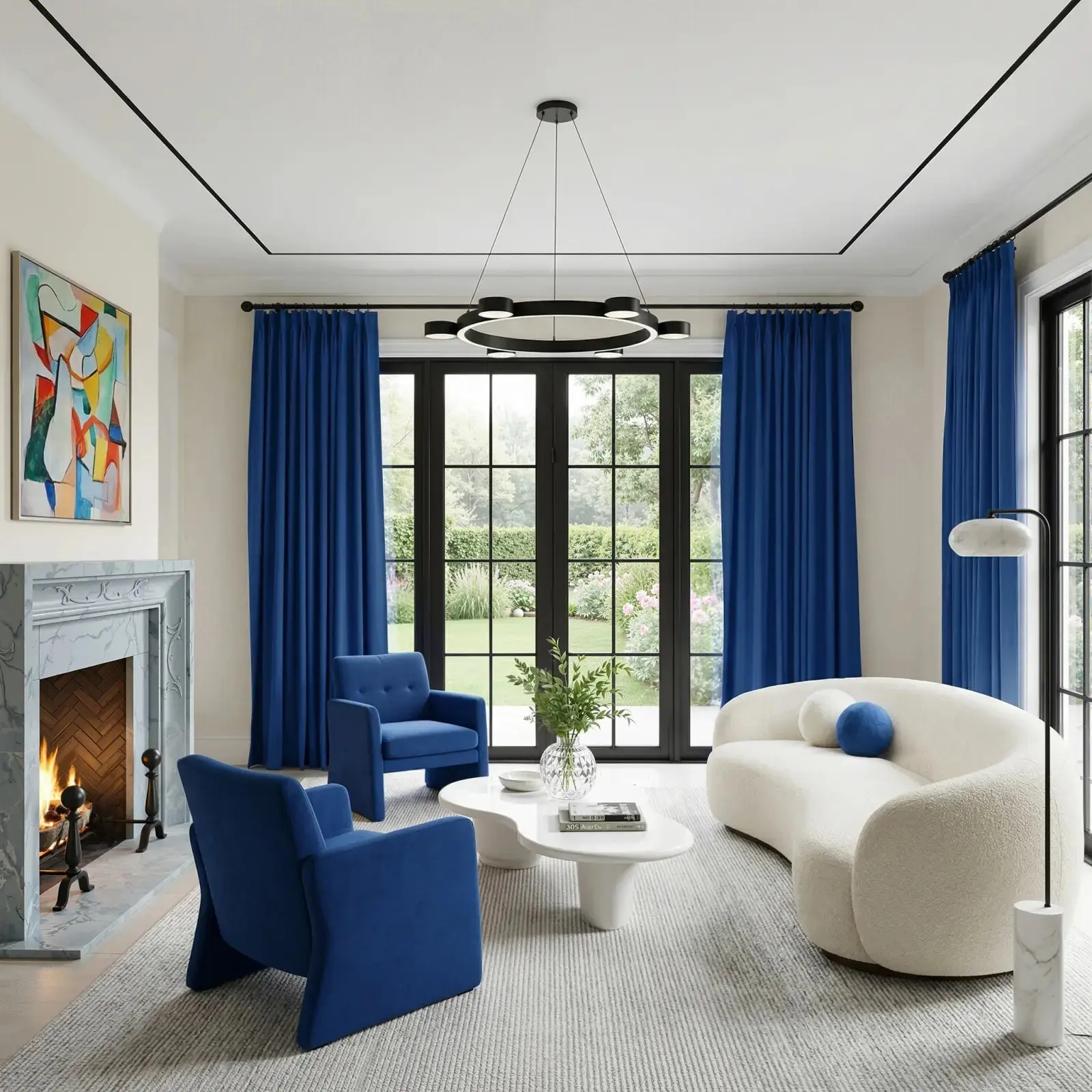 REGAL Fireproof Flame Retardant Curtain Pleated - Image 12