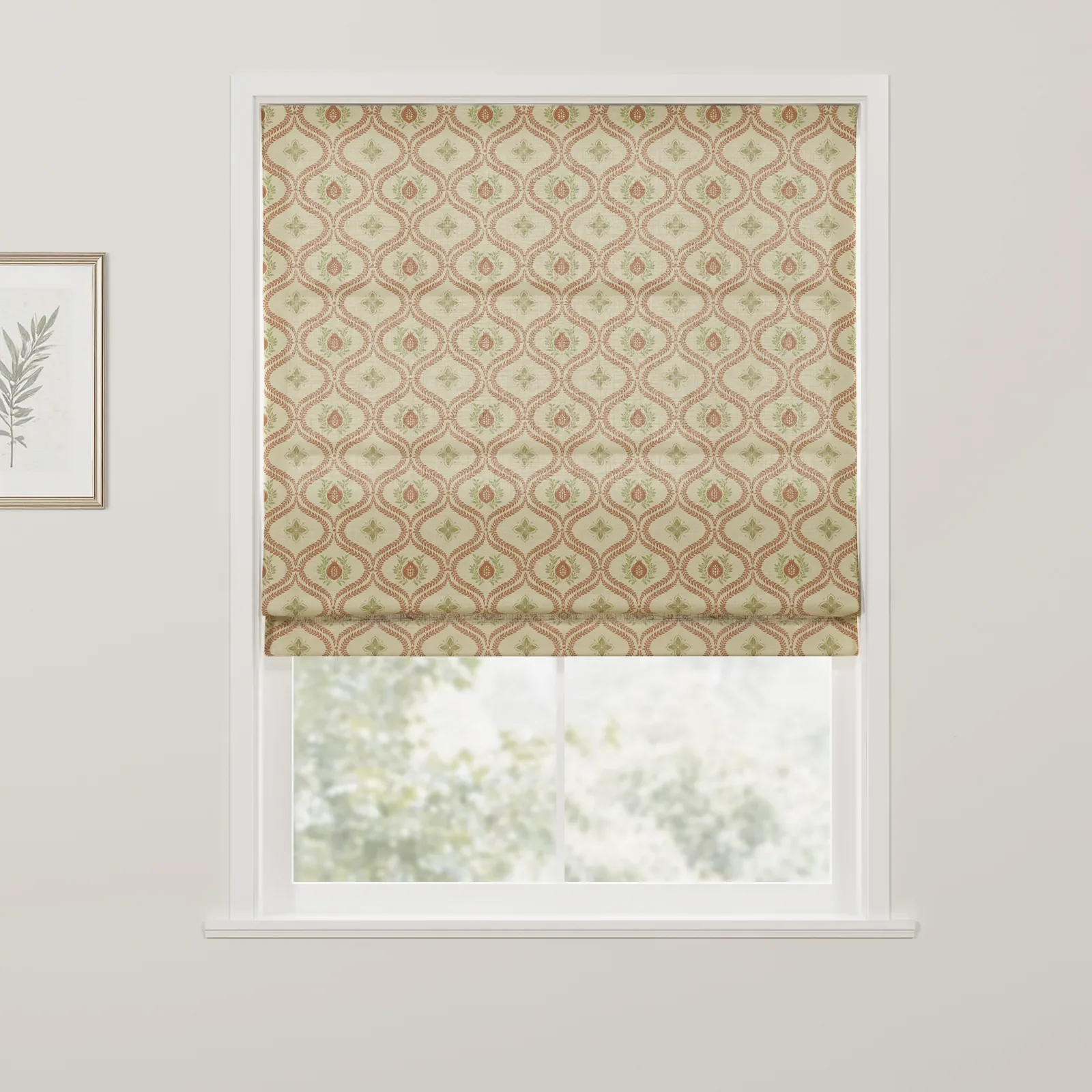 Sabrina Ramkhelawan Canyon Grove Cotton Roman Shade Cordless - Image 7