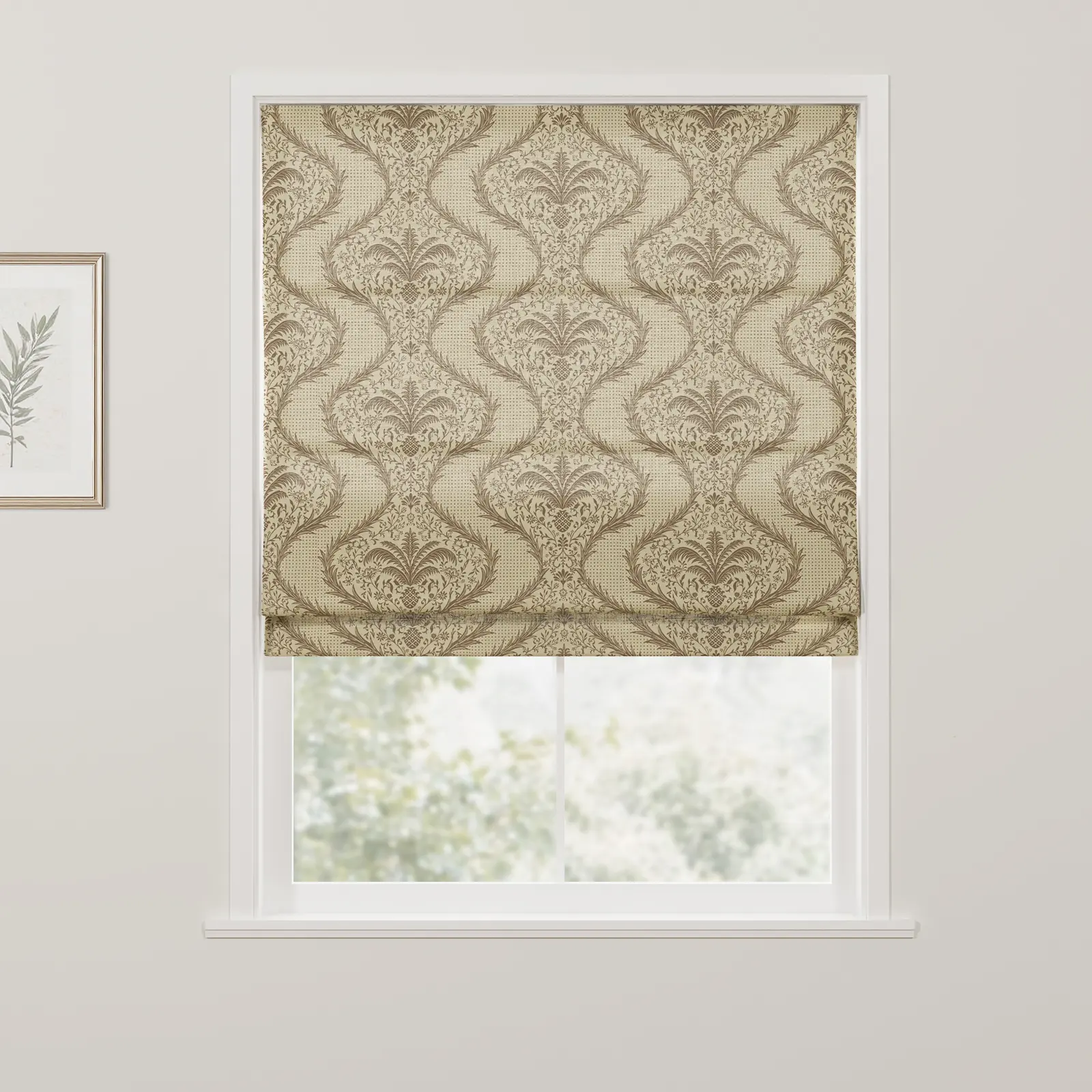 Sabrina Ramkhelawan Canyon Grove Cotton Roman Shade Cordless - Image 9