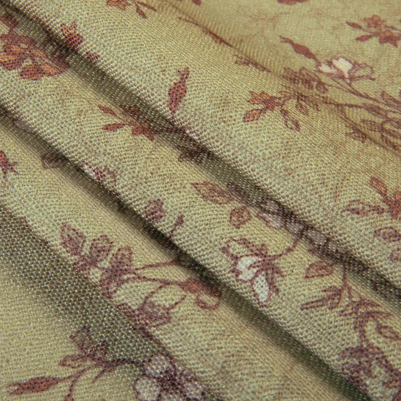 Sara Le Print Linen Drapery Pleated - Image 159