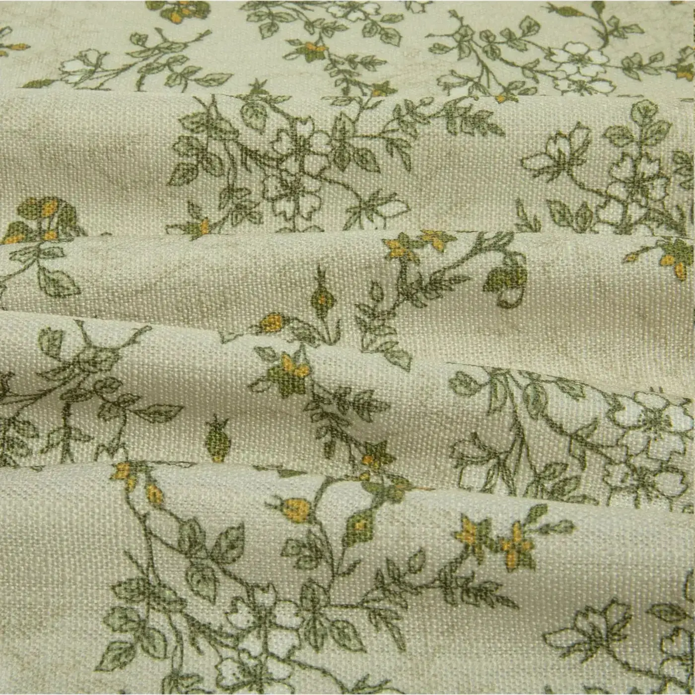 Sara Le Print Linen Pleated Cafe Curtains - Image 116