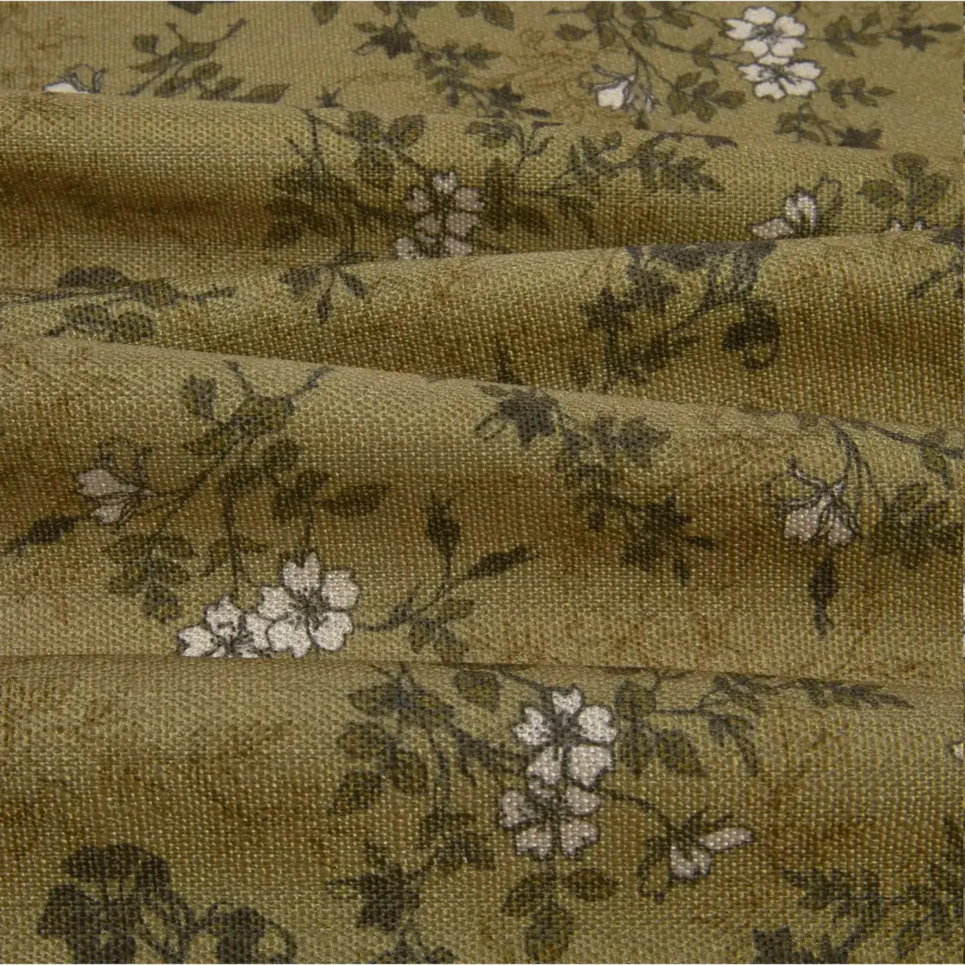 Sara Le Print Linen Pleated Cafe Curtains - Image 119