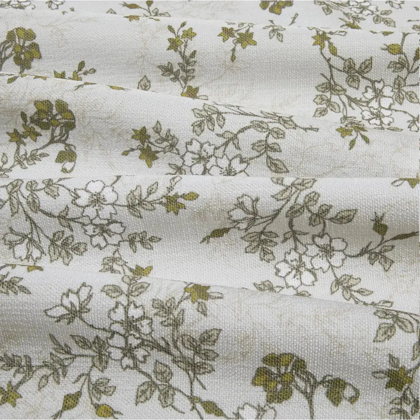 Sara Le Print Linen Pleated Cafe Curtains - Image 120