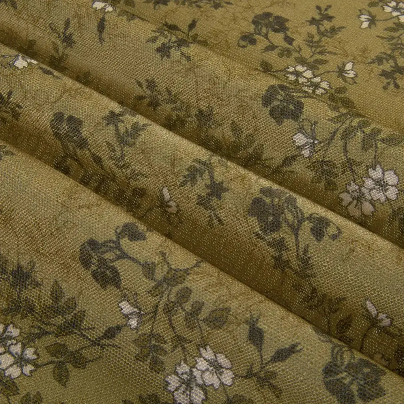 Sara Le Print Linen Drapery Pleated - Image 171
