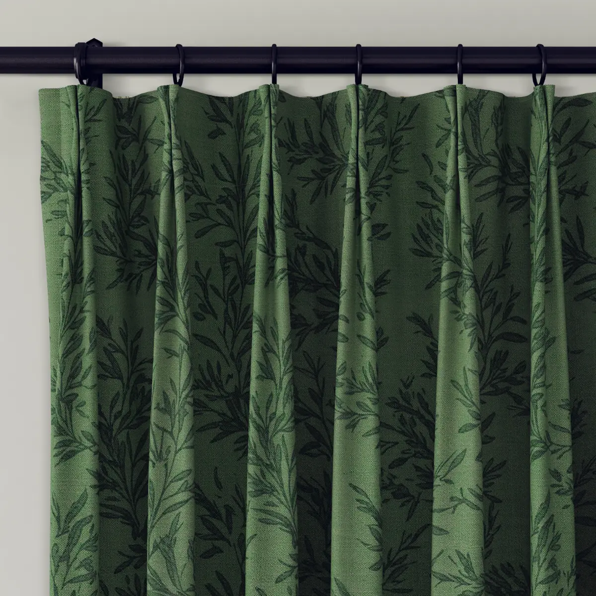 Sara Le Print Linen Drapery Pleated - Image 101