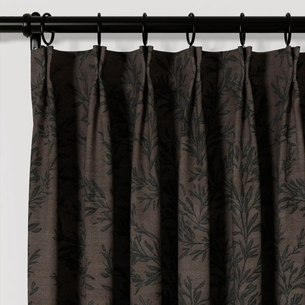 Sara Le Print Linen Drapery Pleated - Image 102