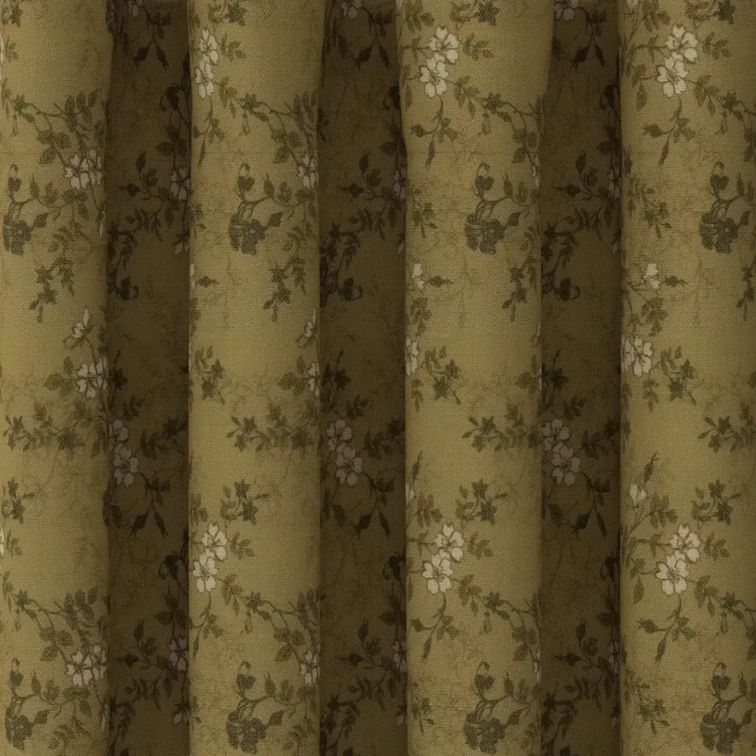 Sara Le Print Linen Drapery Pleated - Image 111
