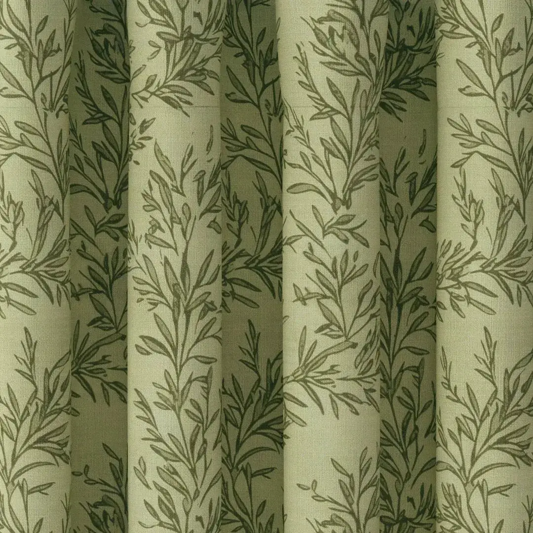 Sara Le Print Linen Drapery Pleated - Image 115