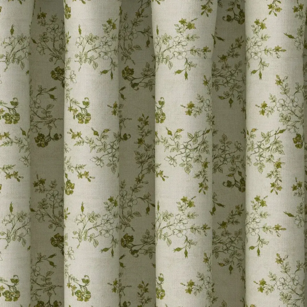 Sara Le Print Linen Drapery Pleated - Image 118