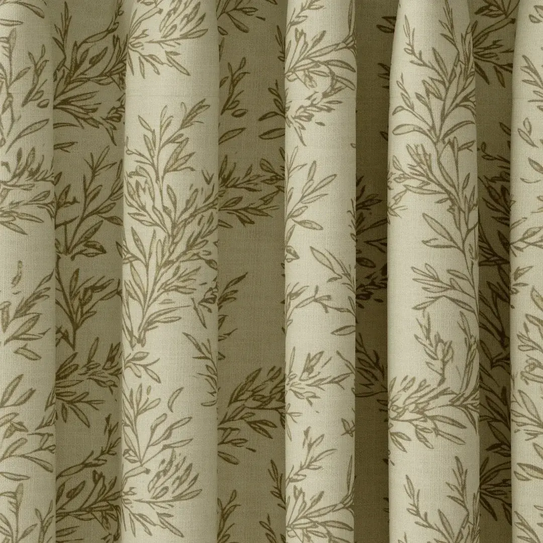 Sara Le Print Linen Drapery Pleated - Image 122
