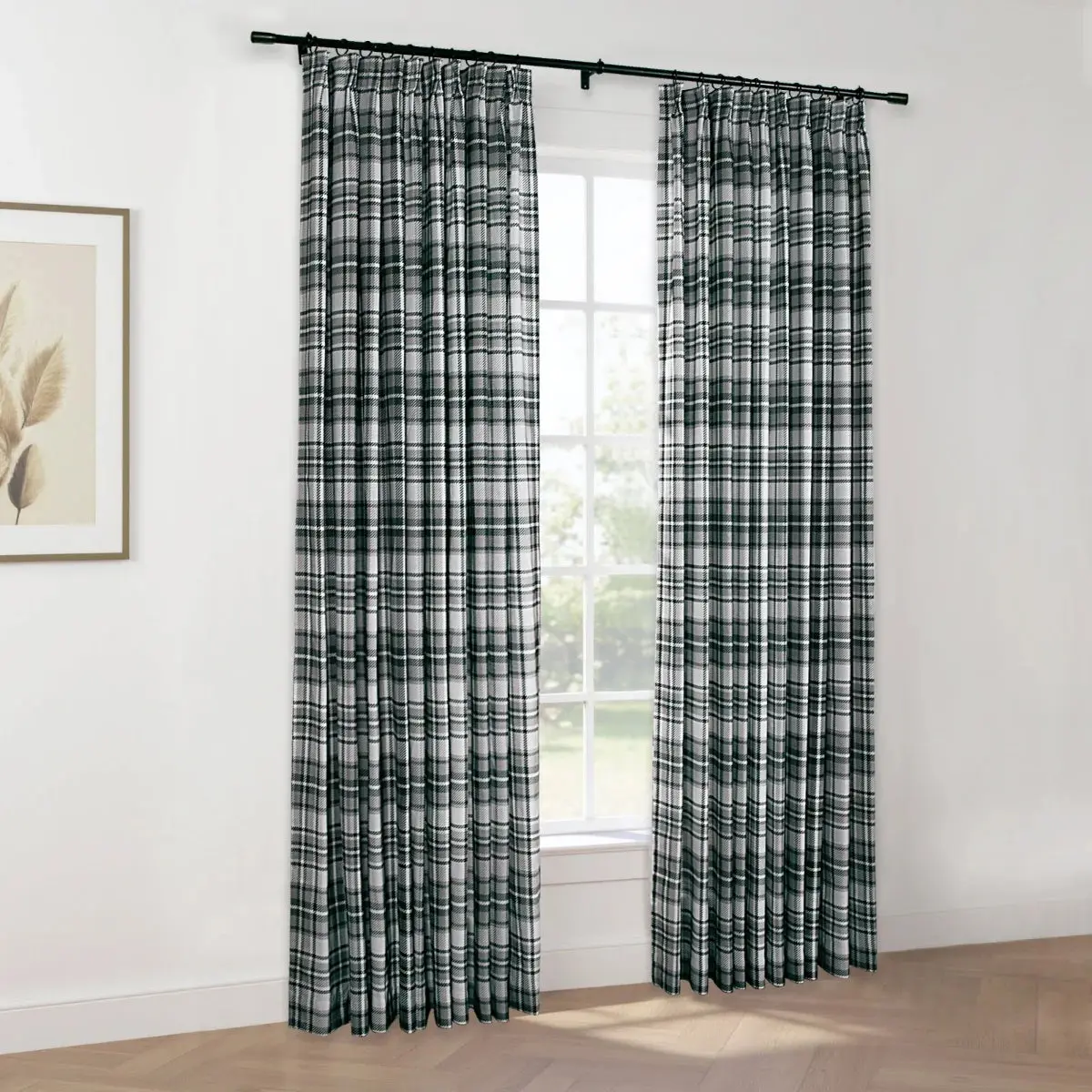 Sara Le Print Linen Drapery Pleated - Image 143