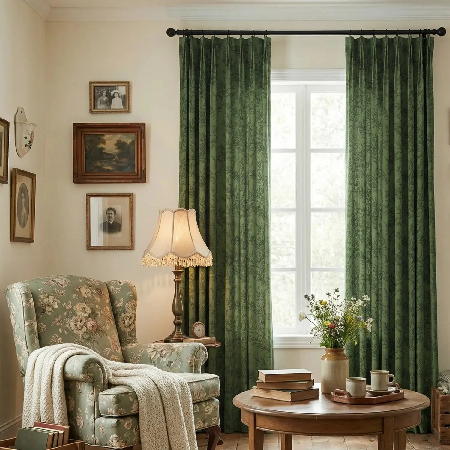 Sara Le Print Linen Drapery Pleated - Image 75