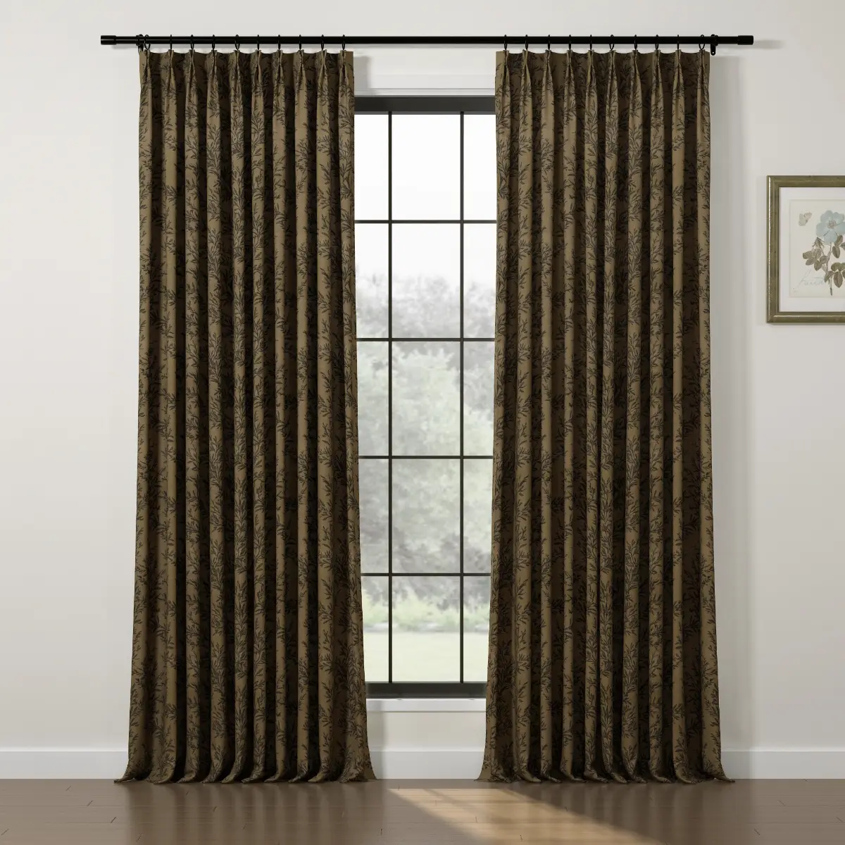 Sara Le Print Linen Drapery Pleated - Image 83