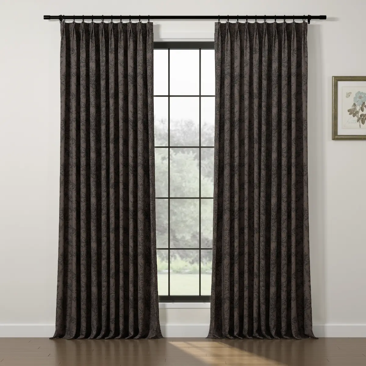 Sara Le Print Linen Drapery Pleated - Image 84