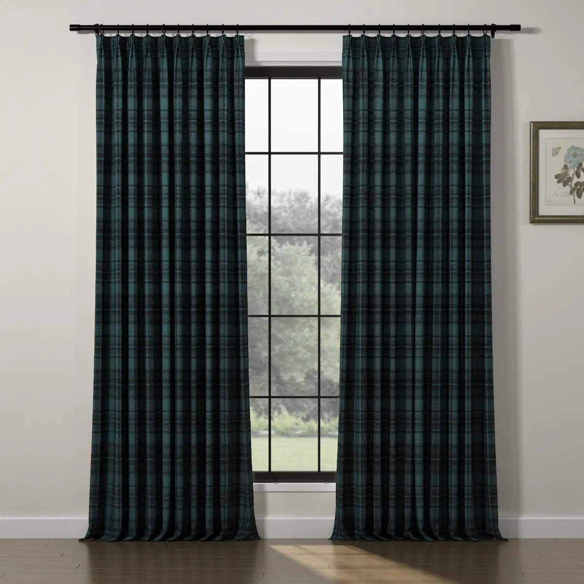 Sara Le Print Linen Drapery Pleated - Image 93