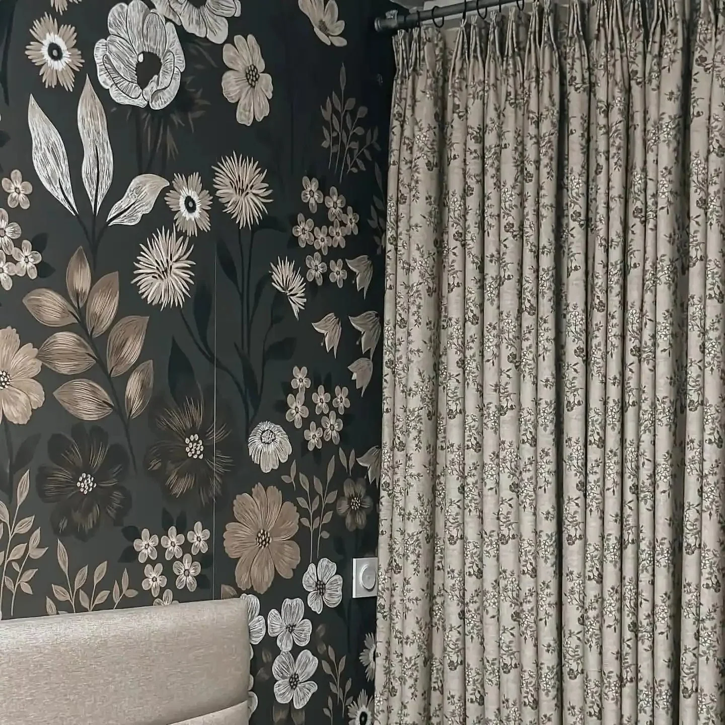 Sara Le Print Linen Drapery Pleated - Image 49