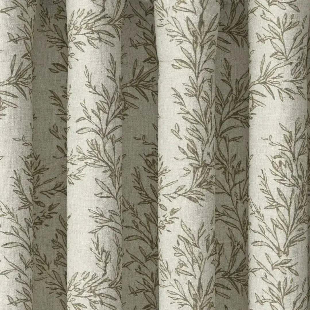 Sara Le Print Linen Drapery Pleated - Image 121
