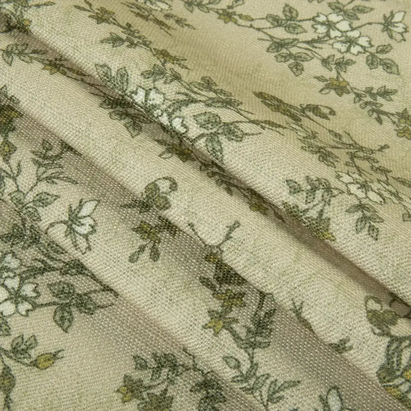Sara Le Print Linen Drapery Pleated - Image 165
