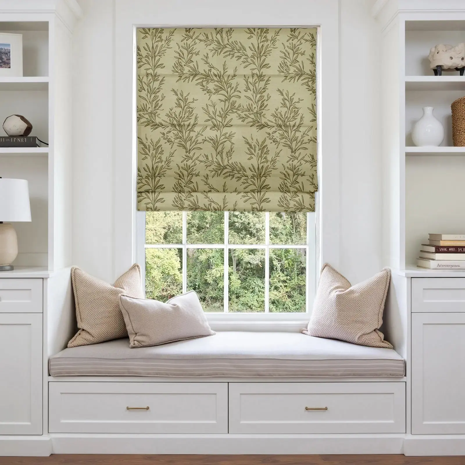 Sara Le Printed Roman Shade Cord Lift - Image 13