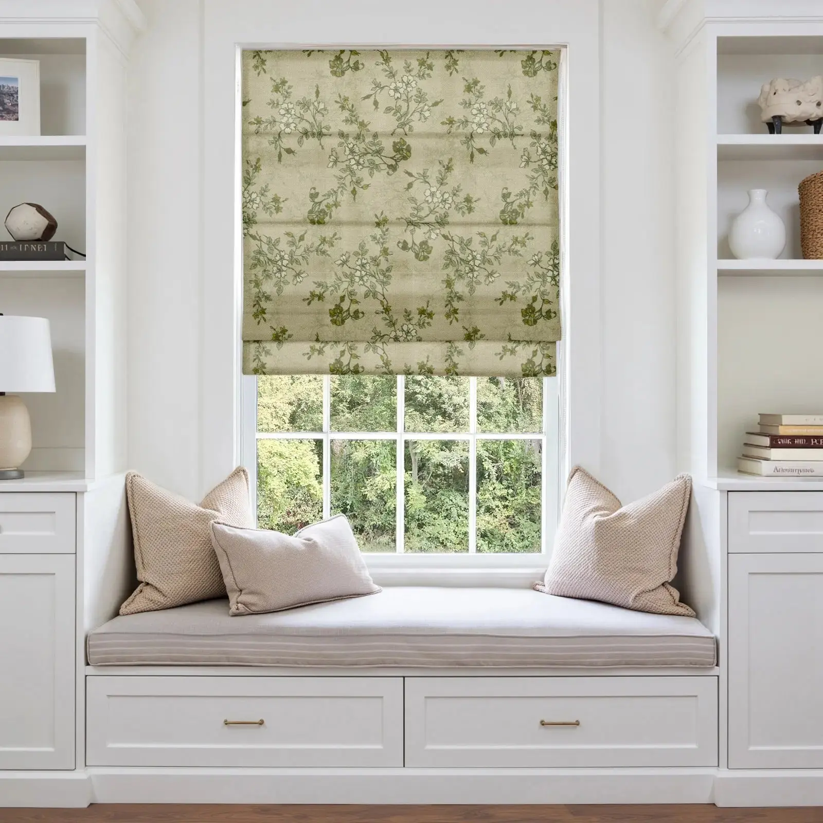 Sara Le Printed Roman Shade Cord Lift - Image 14