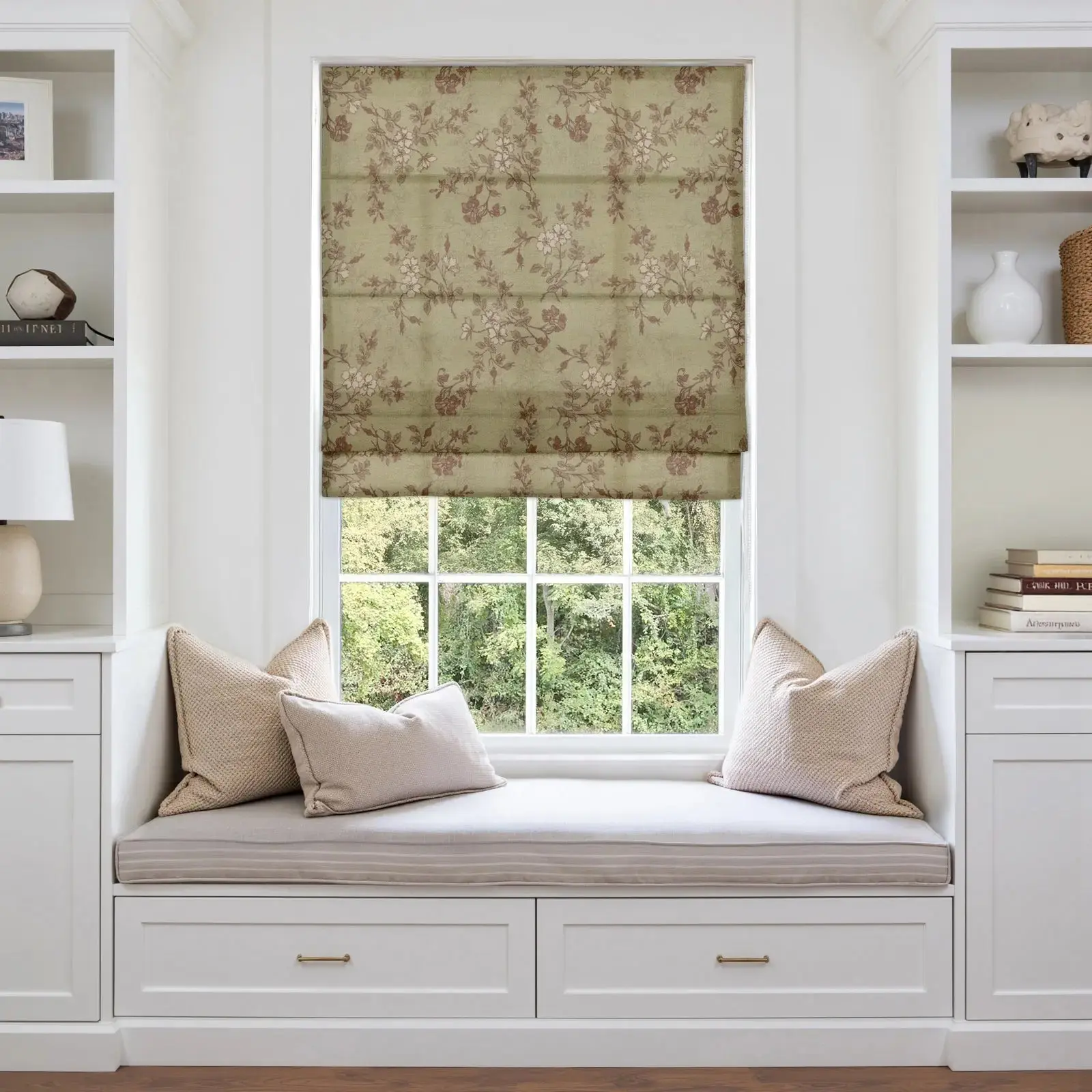 Sara Le Printed Roman Shade Cord Lift - Image 17