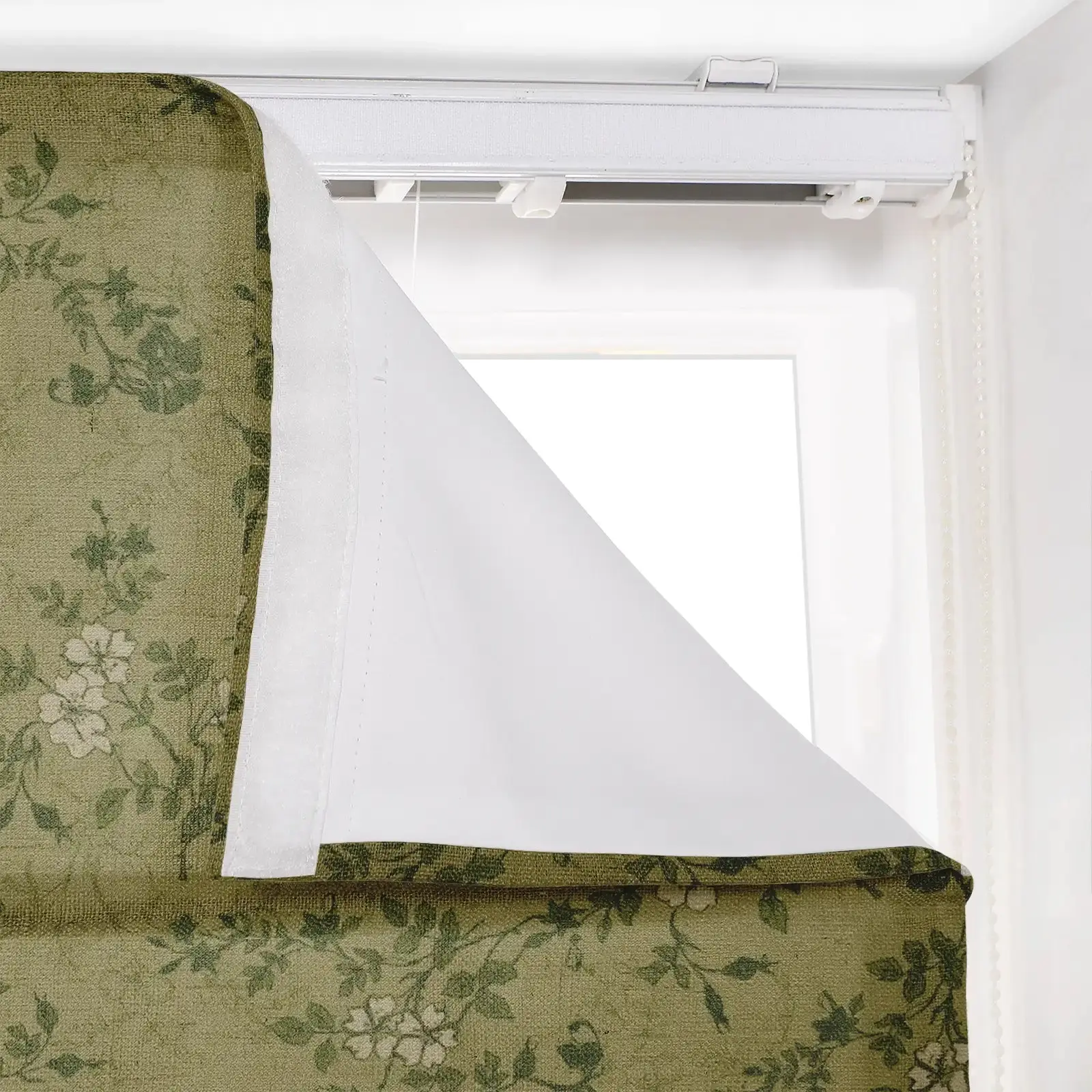 Sara Le Printed Roman Shade Cord Lift - Image 39