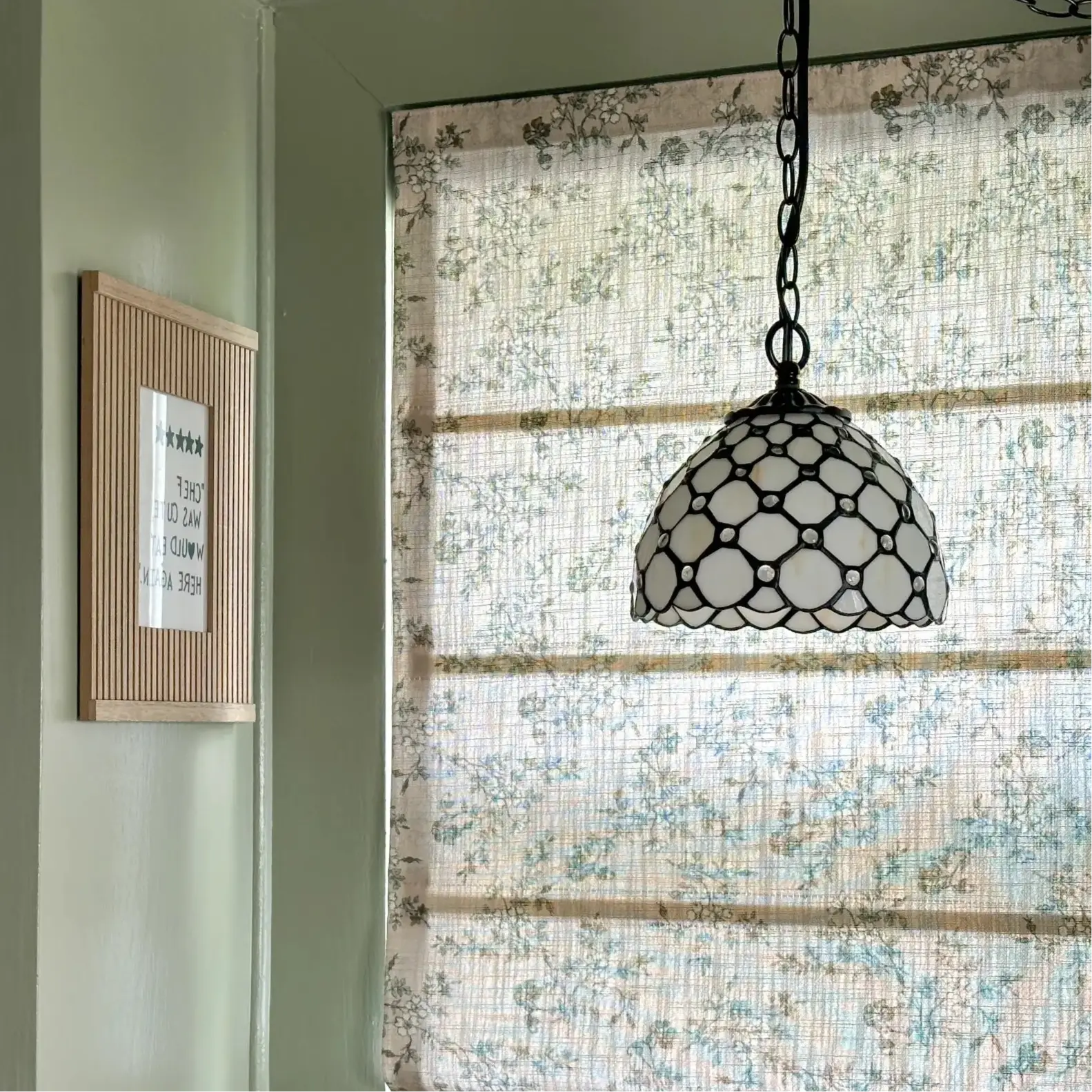 Sara Le Printed Roman Shade Cord Lift - Image 4