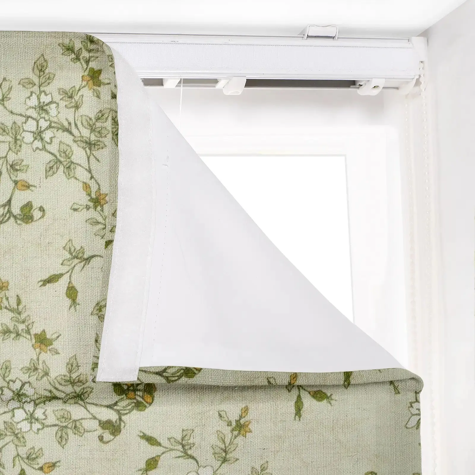 Sara Le Printed Roman Shade Cord Lift - Image 44