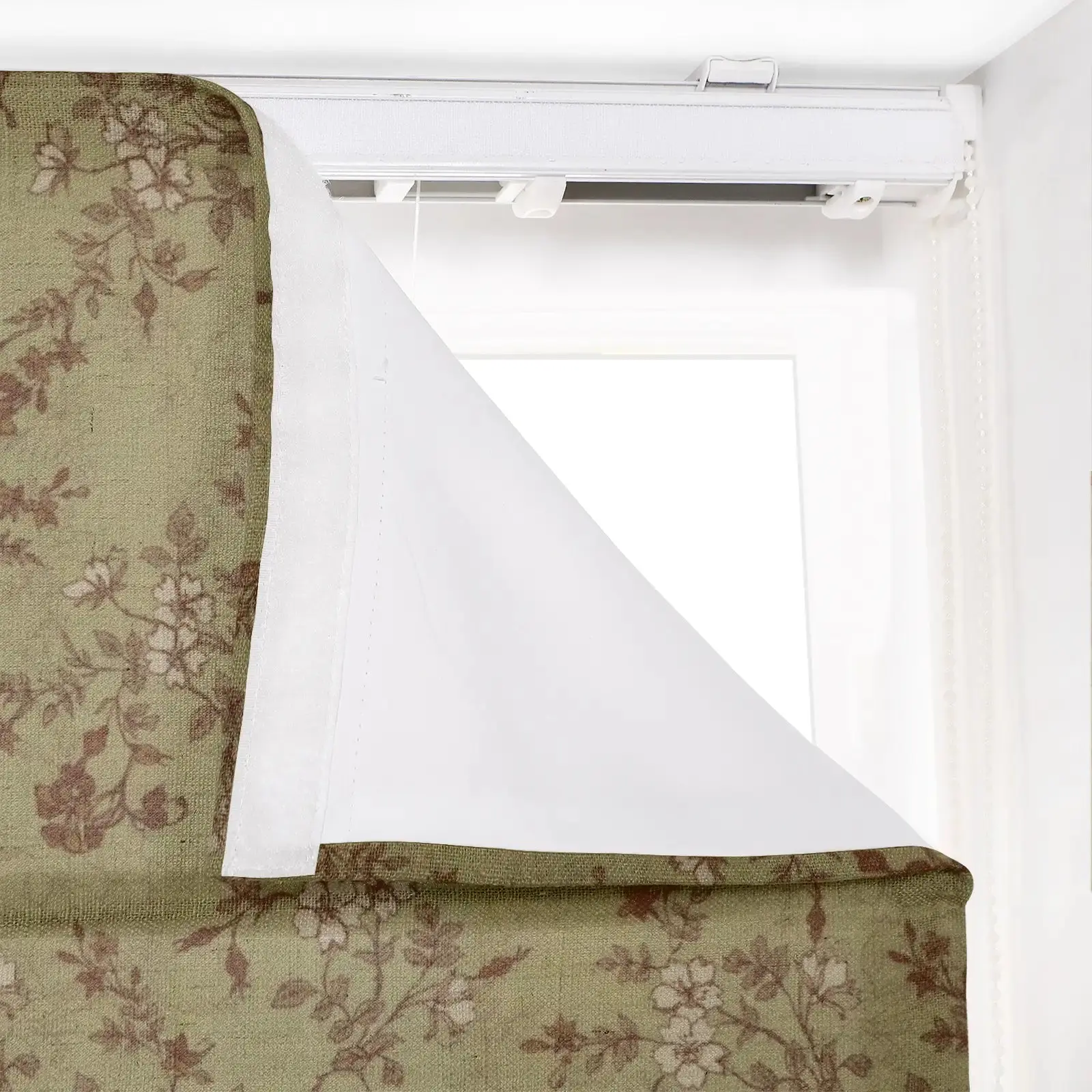 Sara Le Printed Roman Shade Cord Lift - Image 45