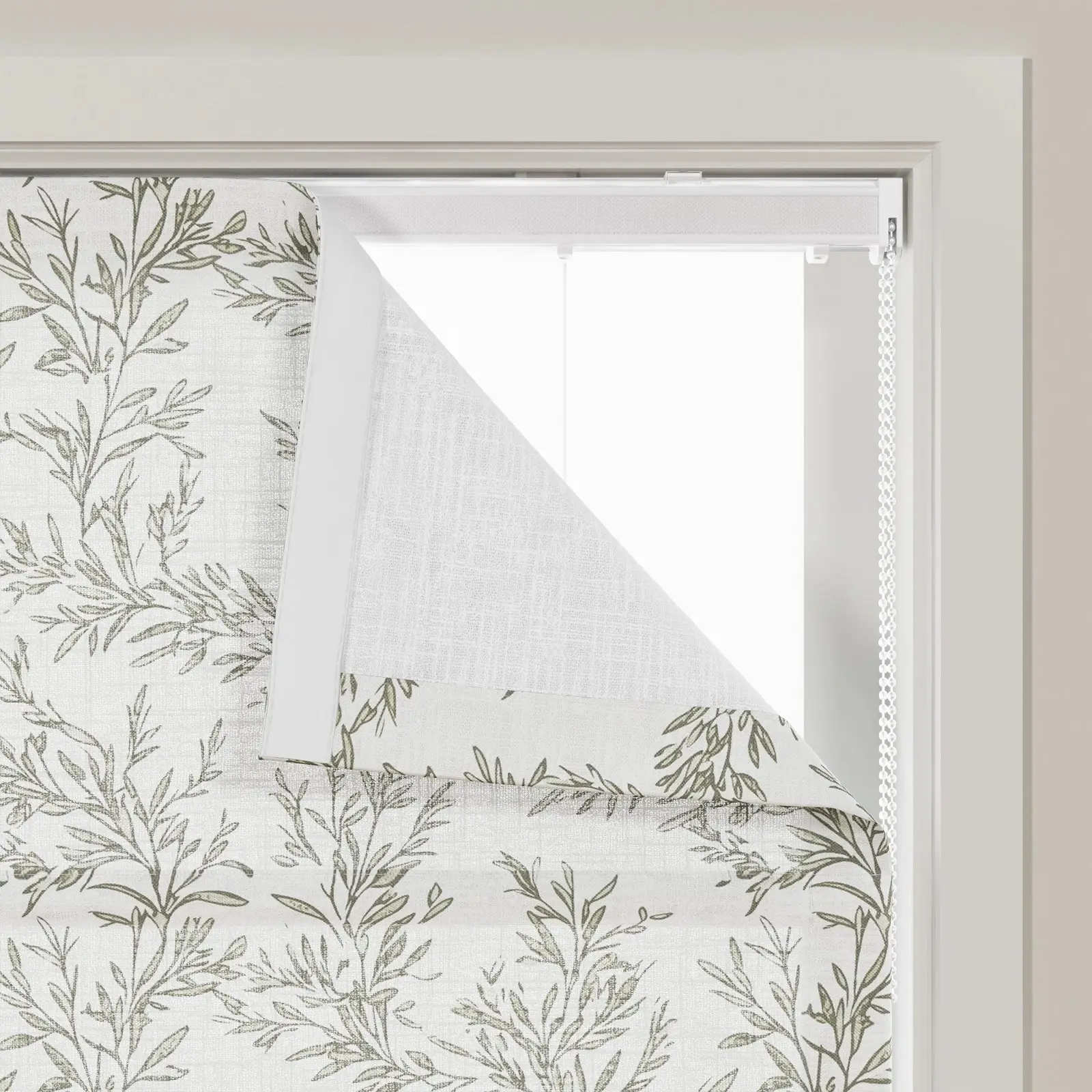 Sara Le Printed Roman Shade Cord Lift - Image 75