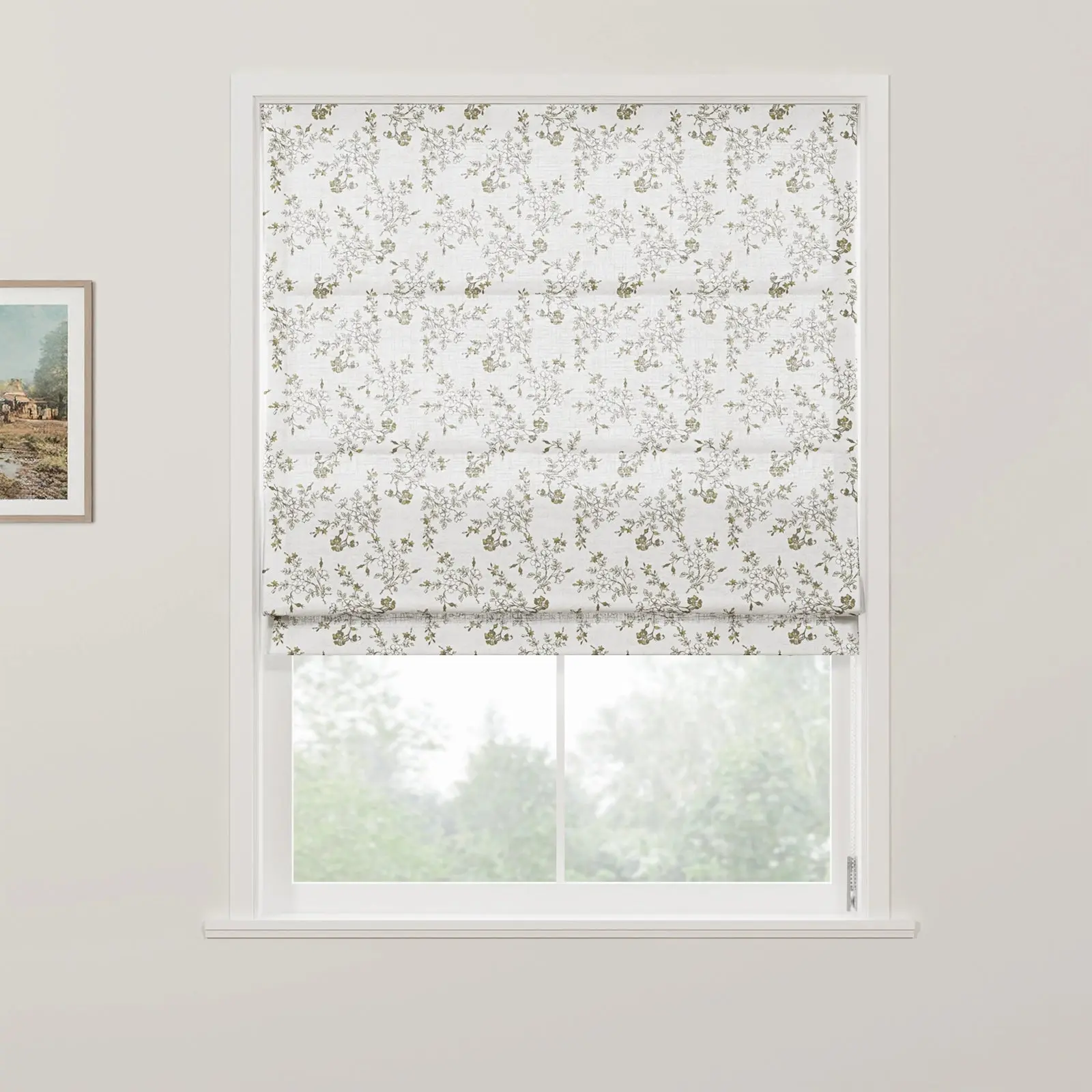 Sara Le Printed Roman Shade Cord Lift - Image 80