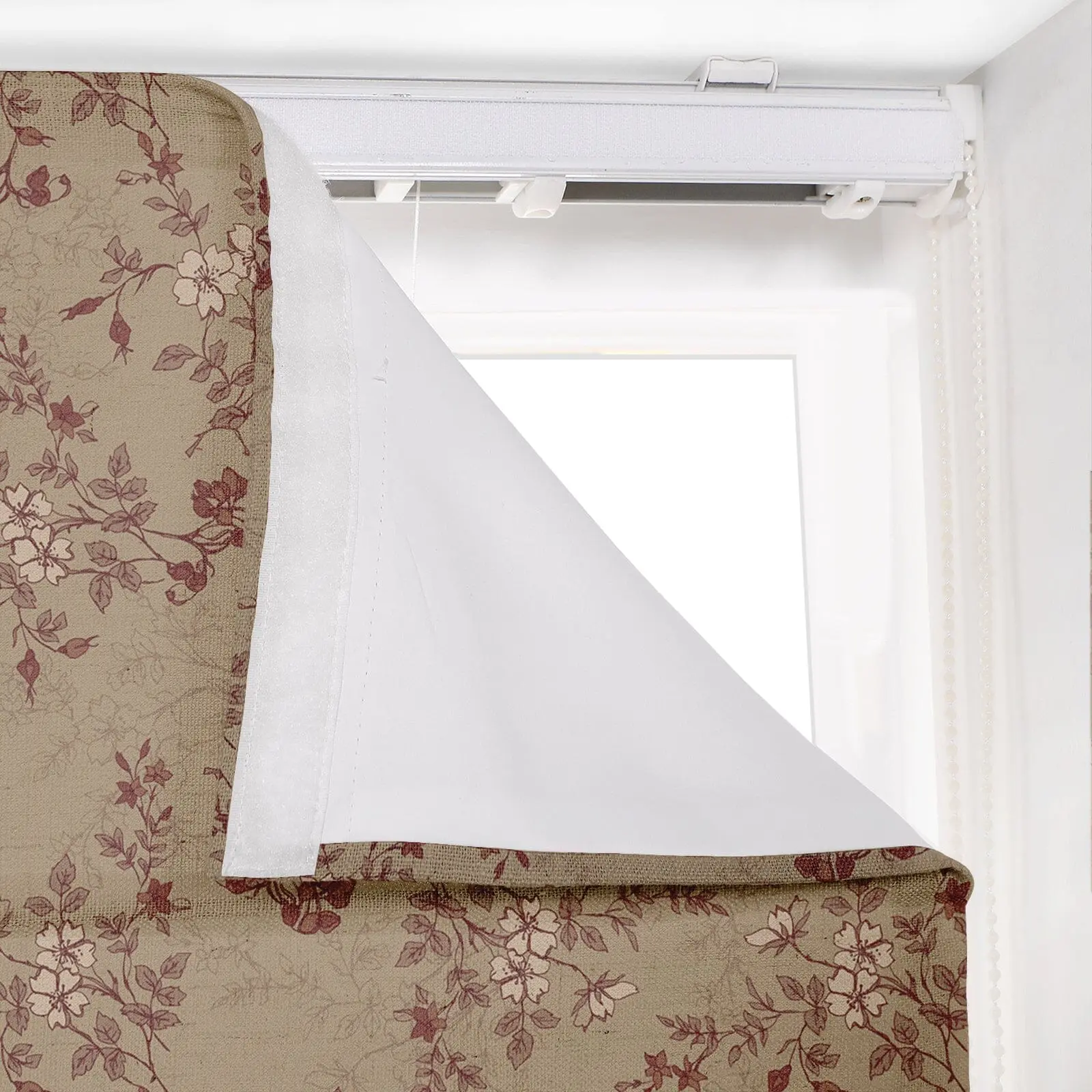 Sara Le Printed Roman Shade Cord Lift - Image 9