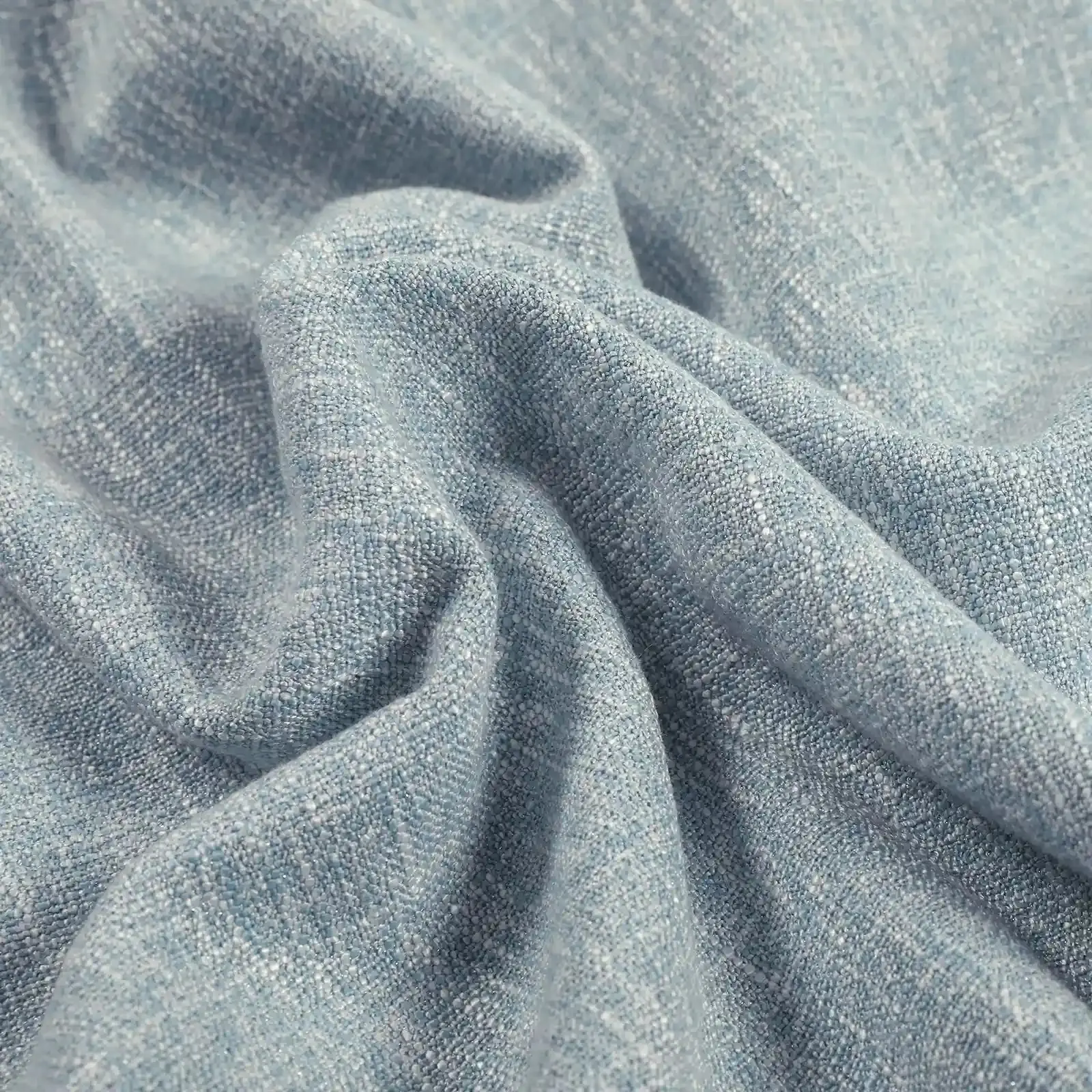 Sarai Textured Metallic Cotton Blend Curtain Pleated - Image 50