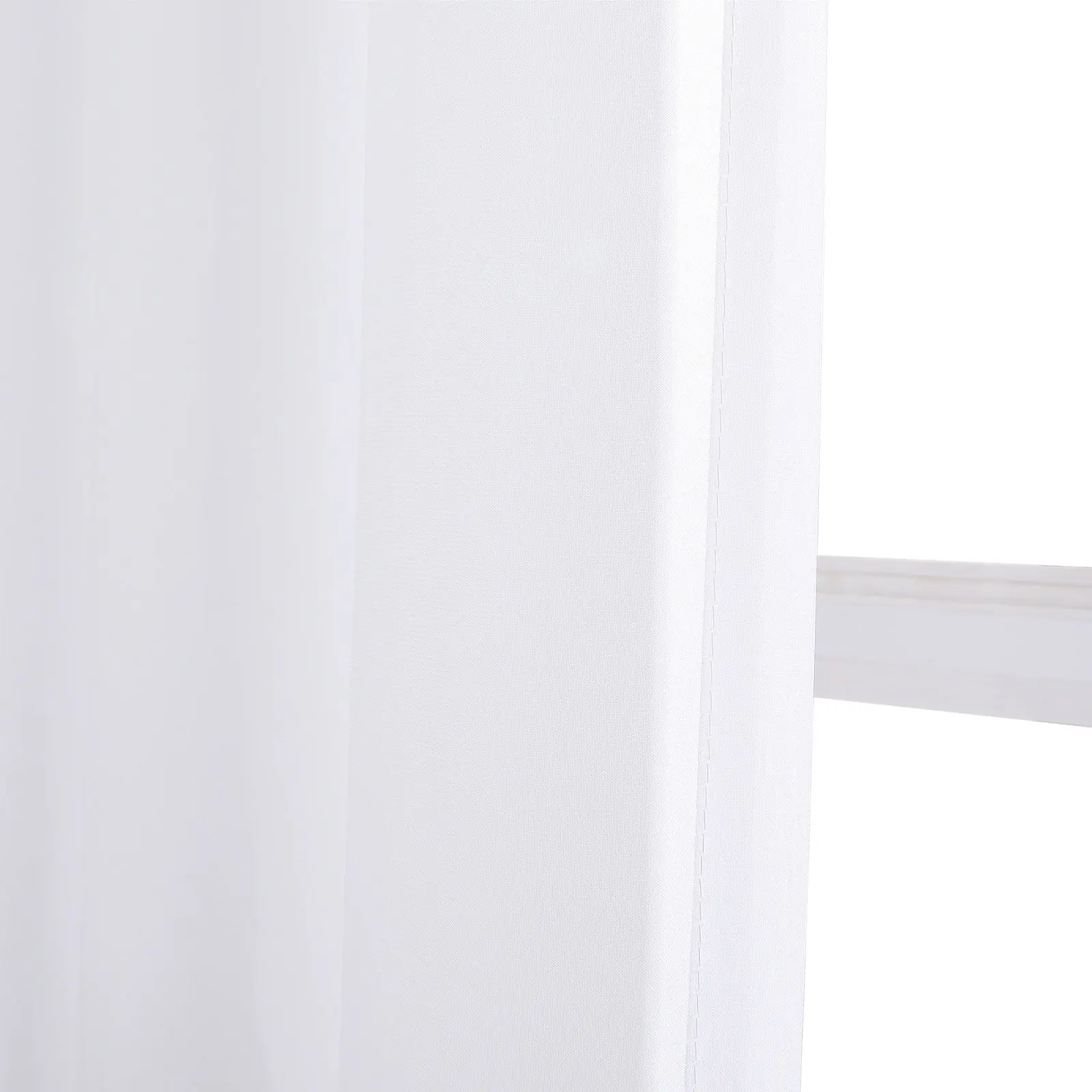 Scandina Solid Voile Sheer Curtain Pleated - Image 13