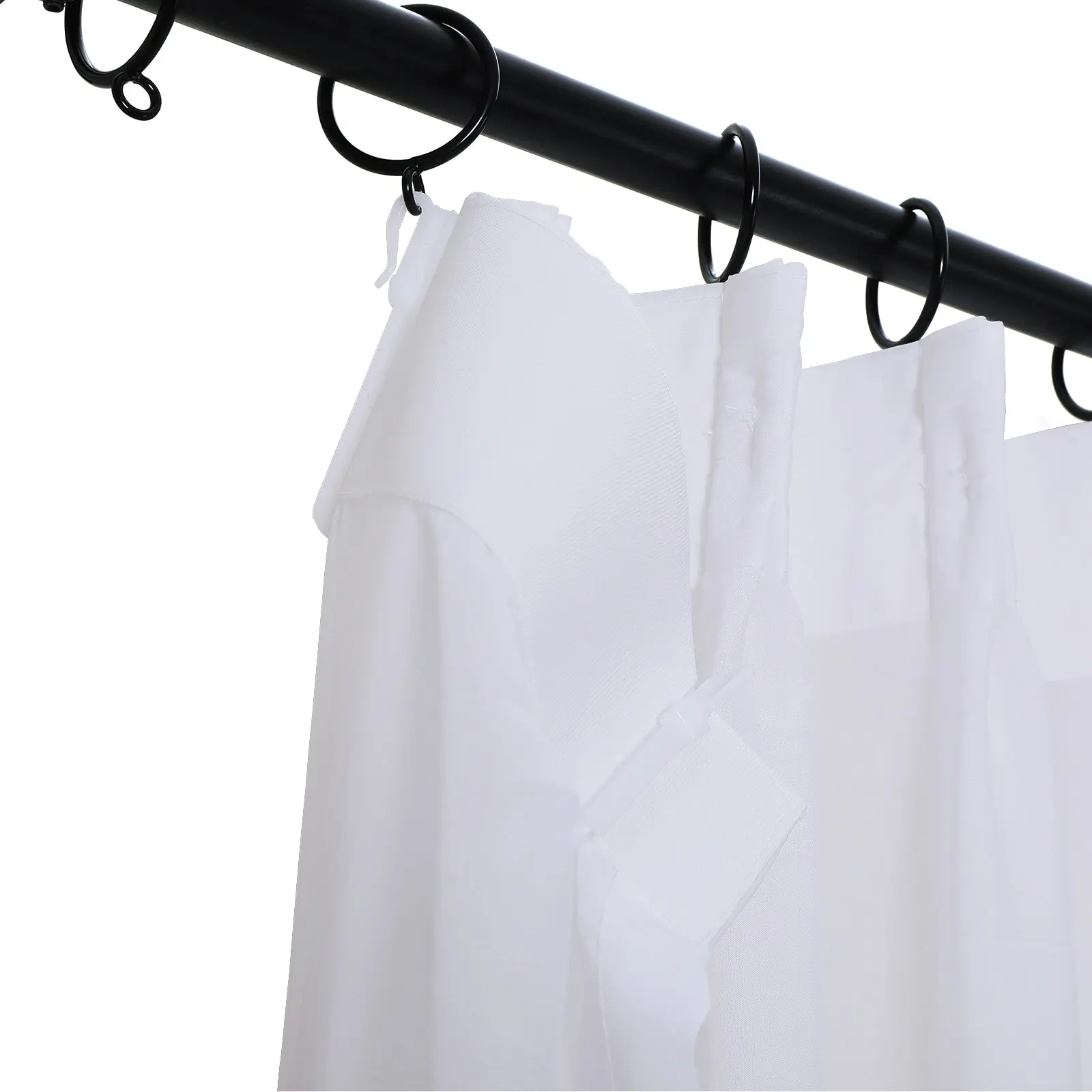 Scandina Solid Voile Sheer Curtain Pleated - Image 17