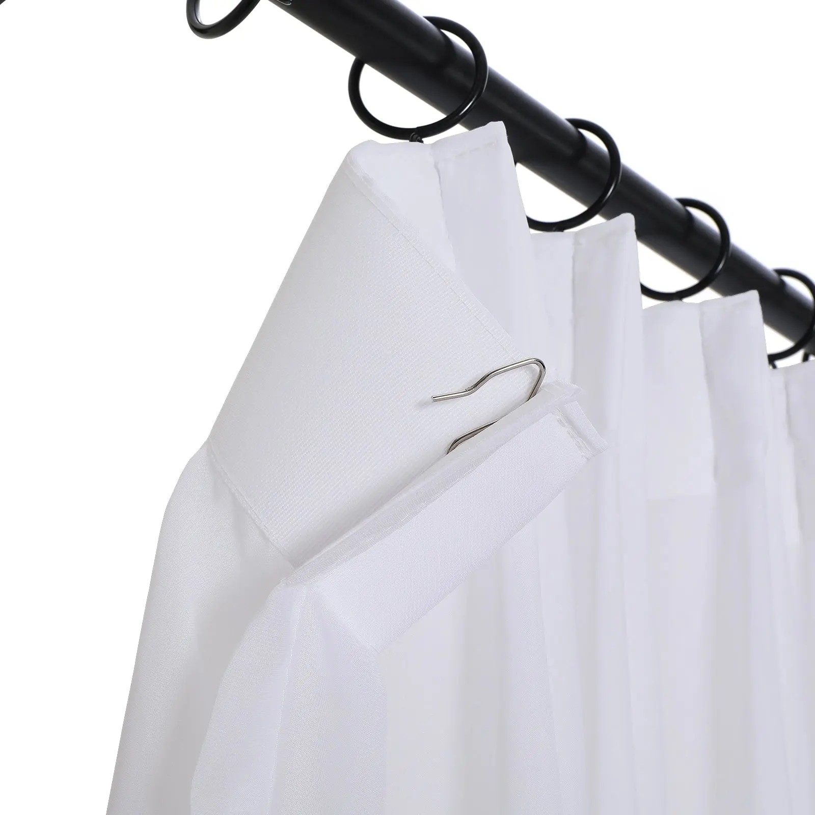 Scandina Solid Voile Sheer Curtain Pleated - Image 18
