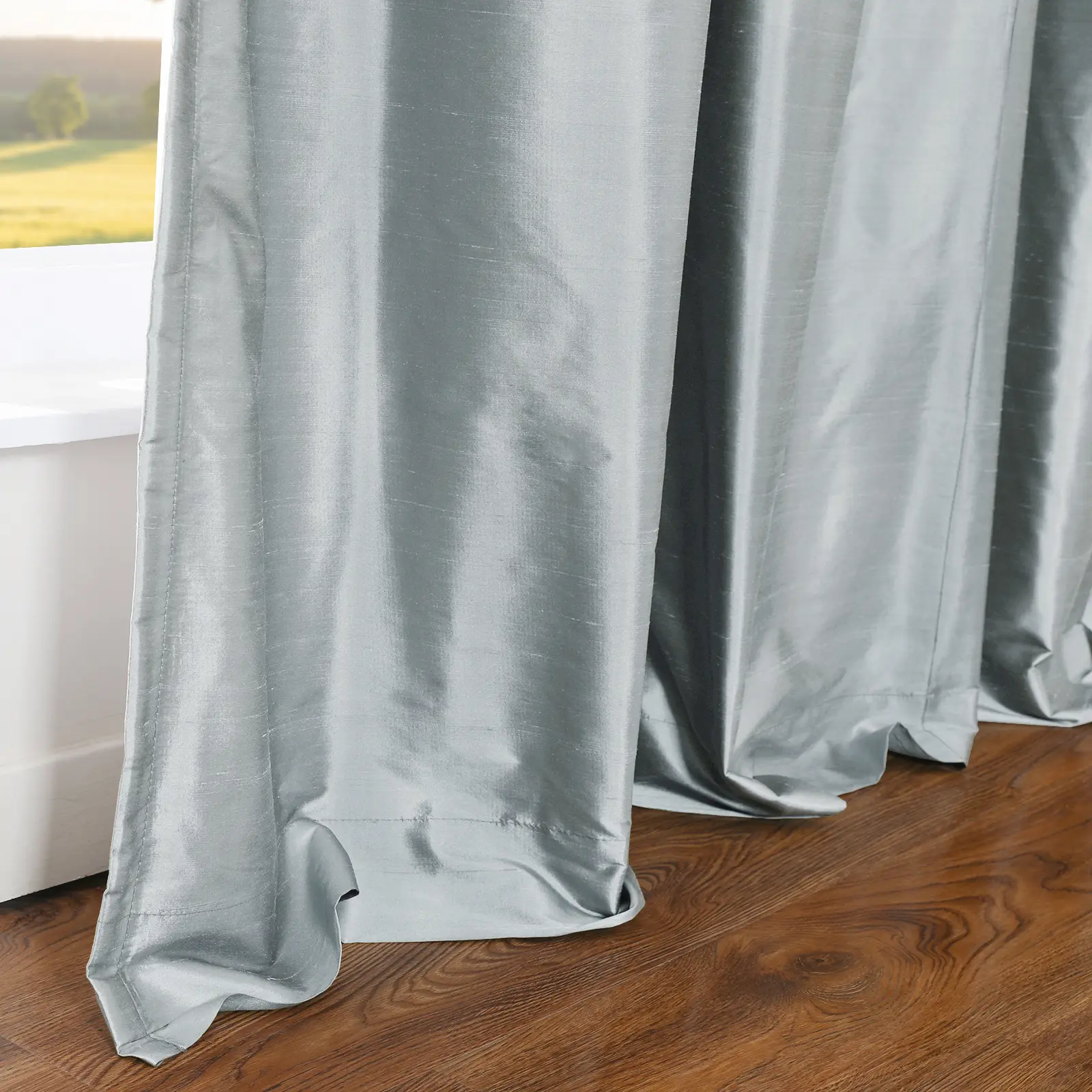 Selman Dupioni Silk Drapery Grommet - Image 18