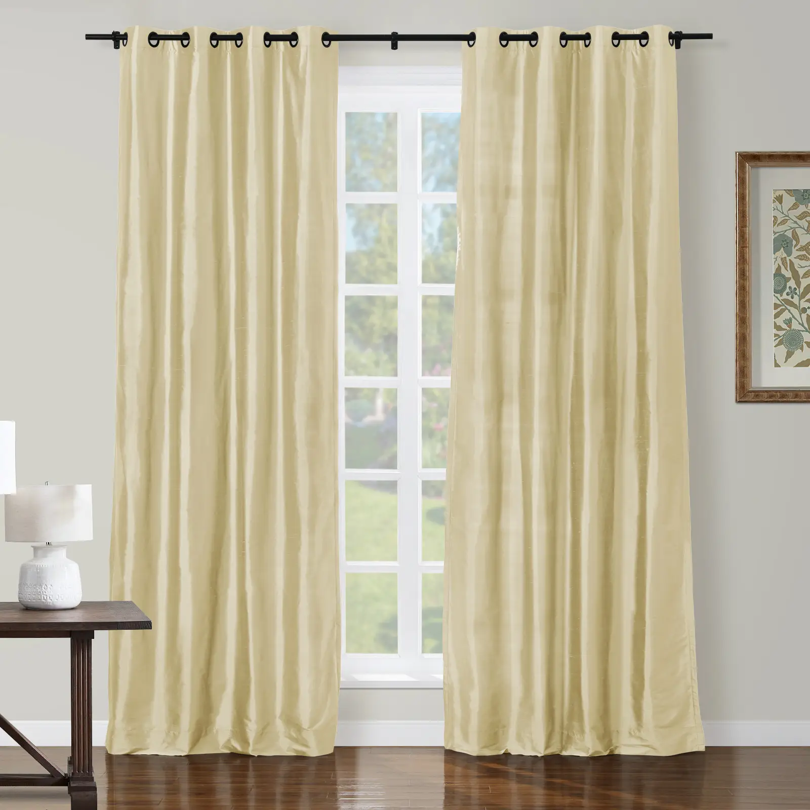 Selman Dupioni Silk Drapery Grommet - Image 23