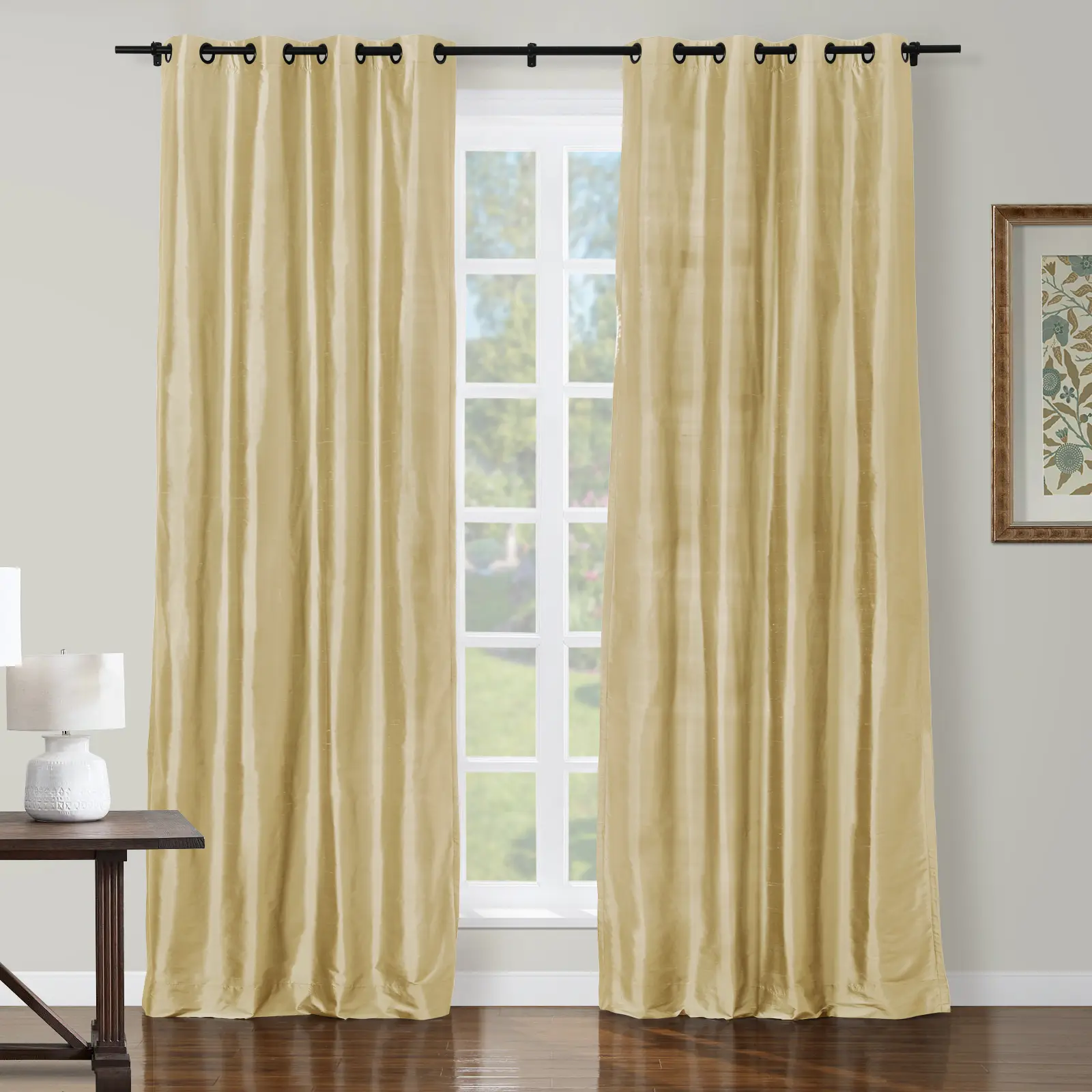 Selman Dupioni Silk Drapery Grommet - Image 26