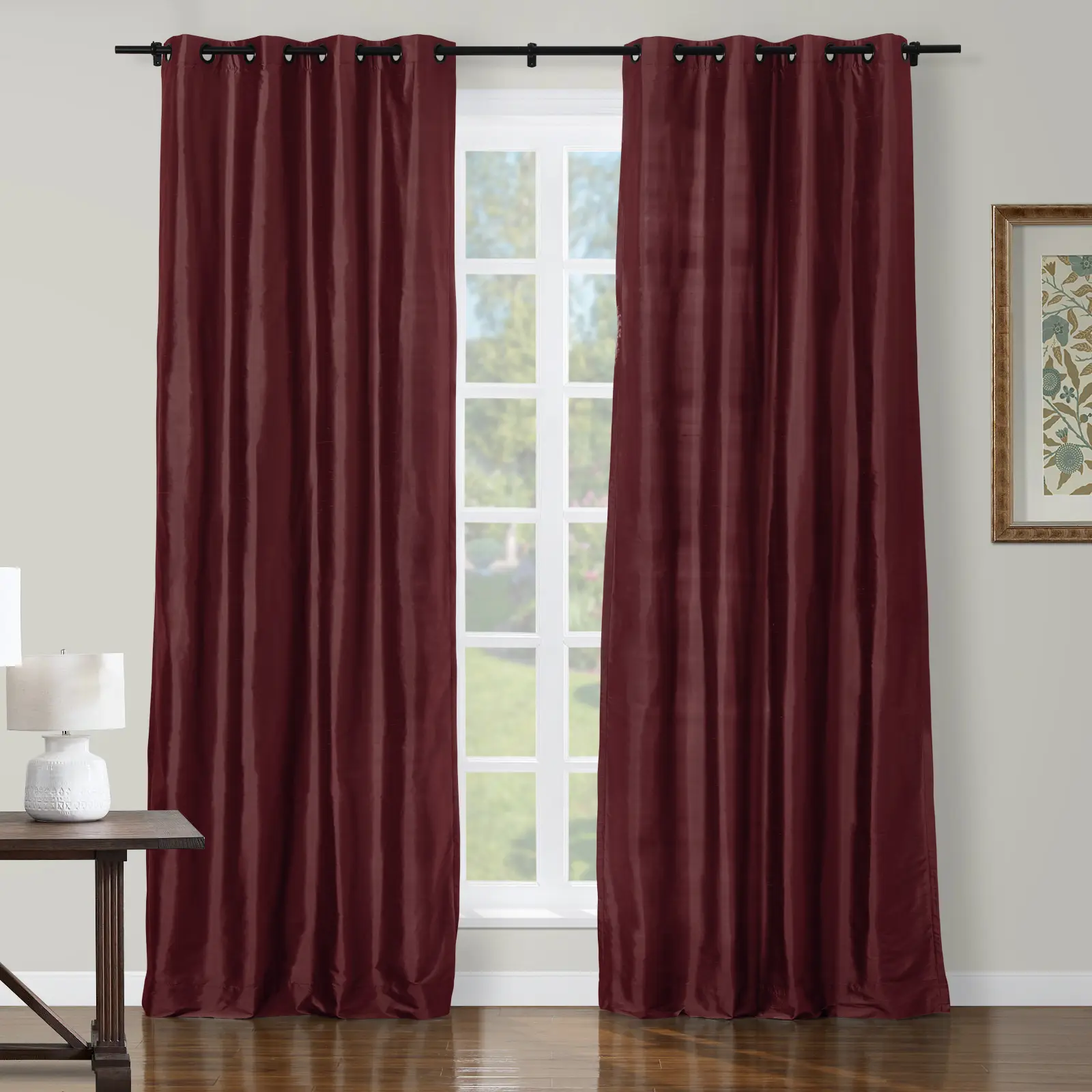 Selman Dupioni Silk Drapery Grommet - Image 27
