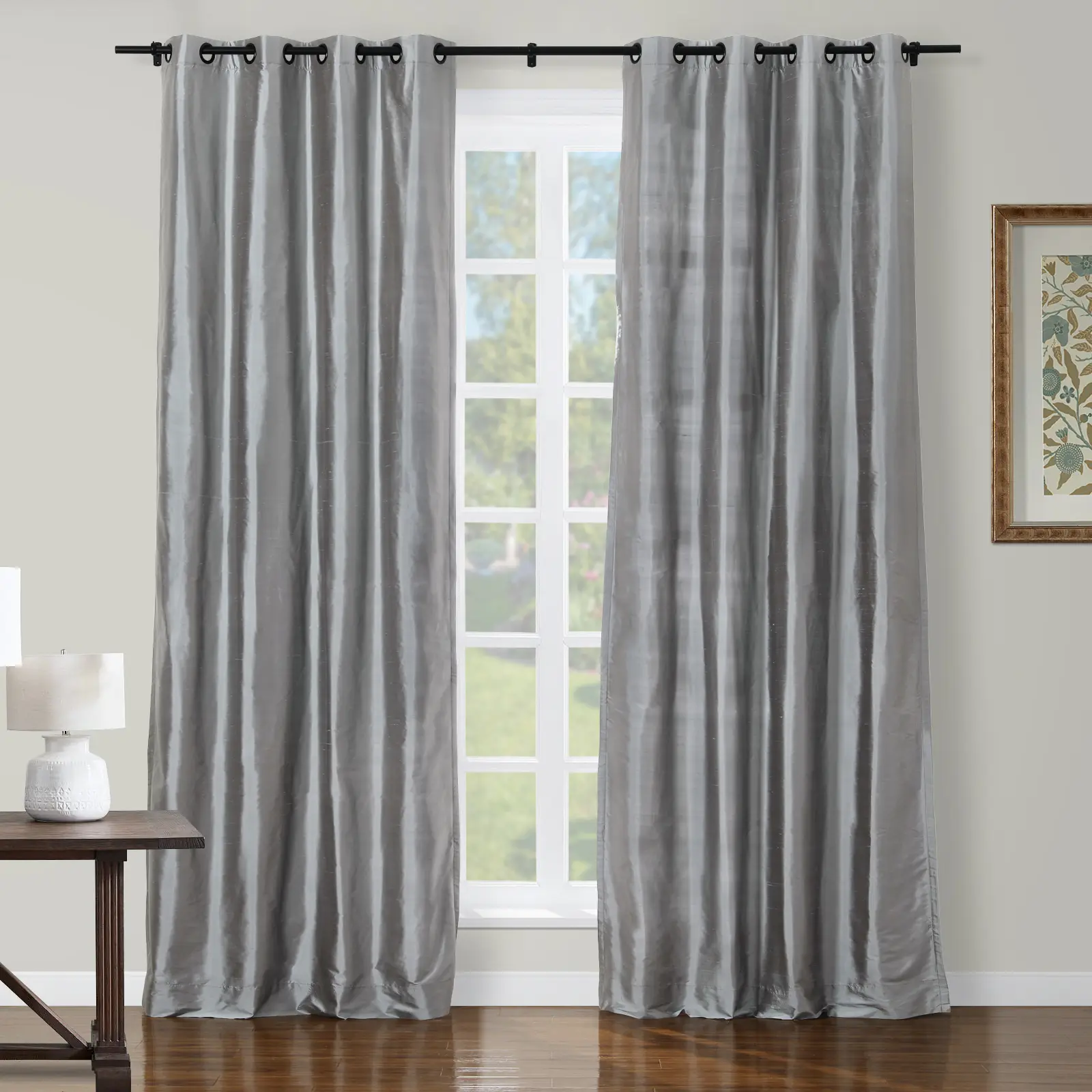 Selman Dupioni Silk Drapery Grommet - Image 29