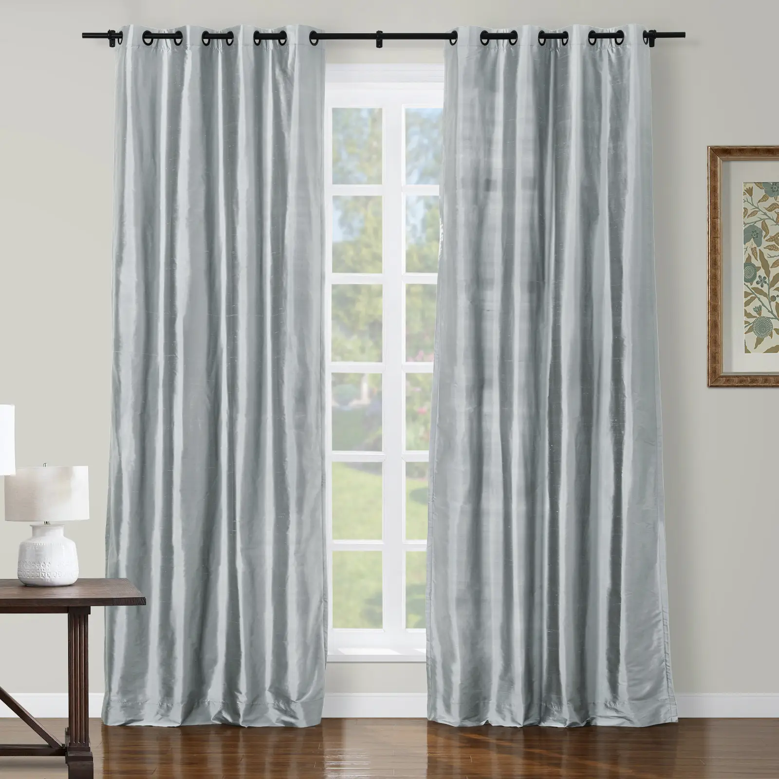 Selman Dupioni Silk Drapery Grommet - Image 30
