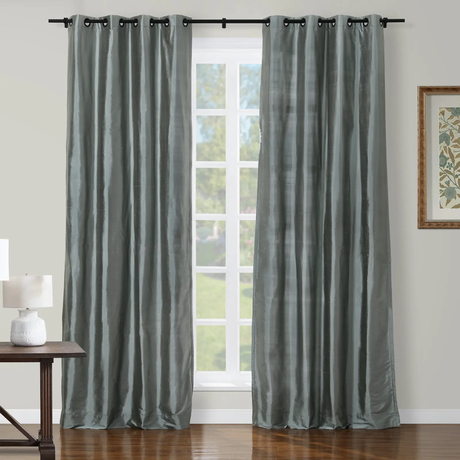 Selman Dupioni Silk Drapery Grommet - Image 31